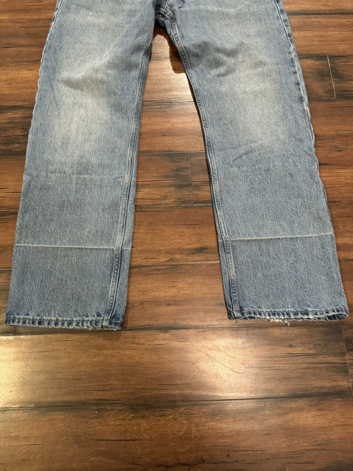 Levi's × Vintage Vintage/Y2K Light Blue Levi Silver Tab Straight jeans Size US 36 / EU 52 - 4 Thumbnail