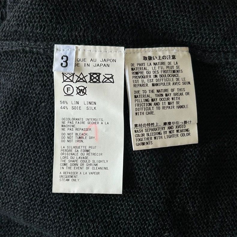 Yohji Yamamoto Yohji Yamamoto 21ss silk double-breasted sweater Size US L / EU 52-54 / 3 - 7 Thumbnail