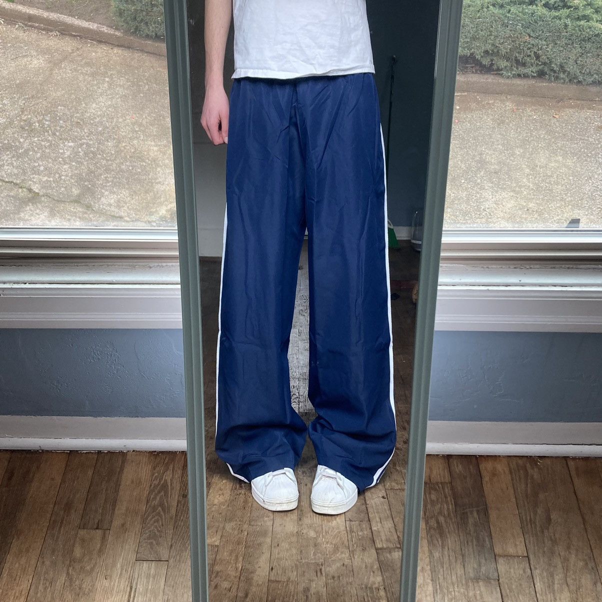 Supreme Blue baggy sweatpants | Grailed