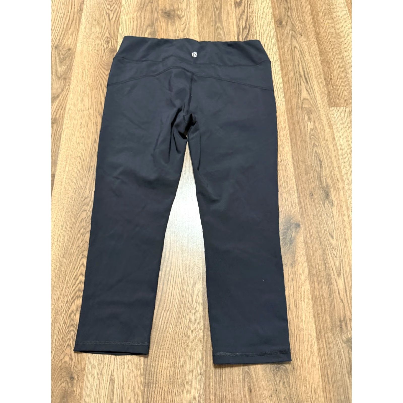 Vintage Marika Sport Pants Women's Large Black Capri Leggings Athletic Wear Adults Womens Size 36" / US 14 / IT 50 - 2 Thumbnail