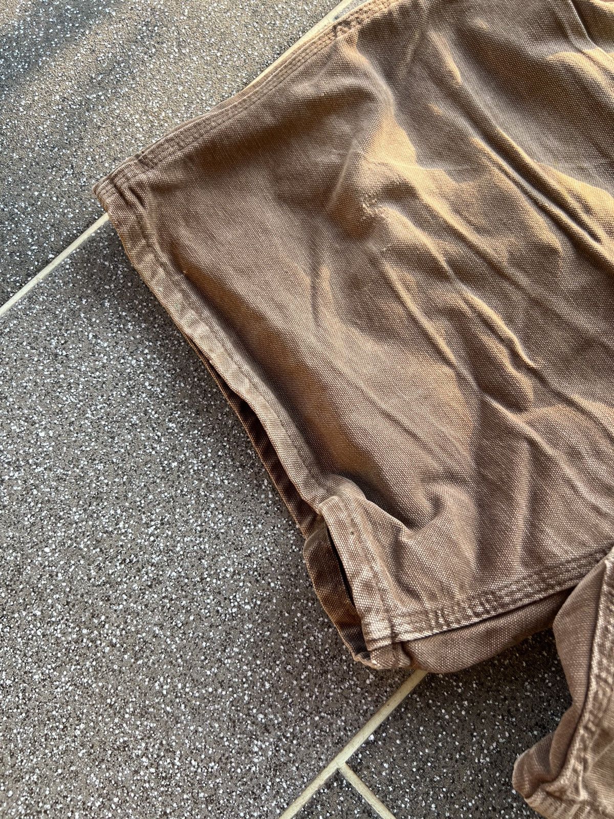 Carhartt × Vintage Carhartt Shorts Carpenter cargo Work Shorts Y2K Size US 36 / EU 52 - 11 Thumbnail