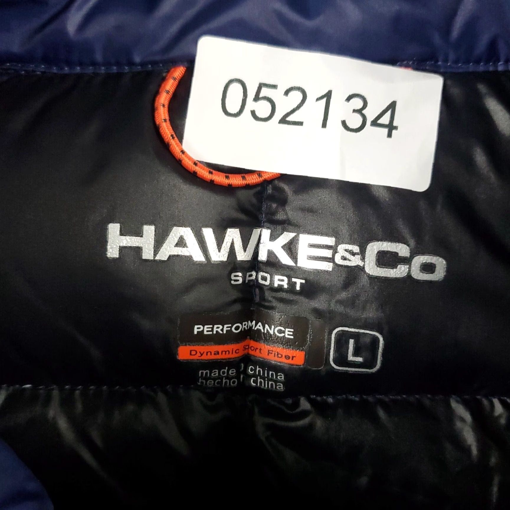 Vintage Hawke & Co Vest Mens Size Large Blue Puffer Full Zip Jacket Size US L / EU 52-54 / 3 - 8 Thumbnail