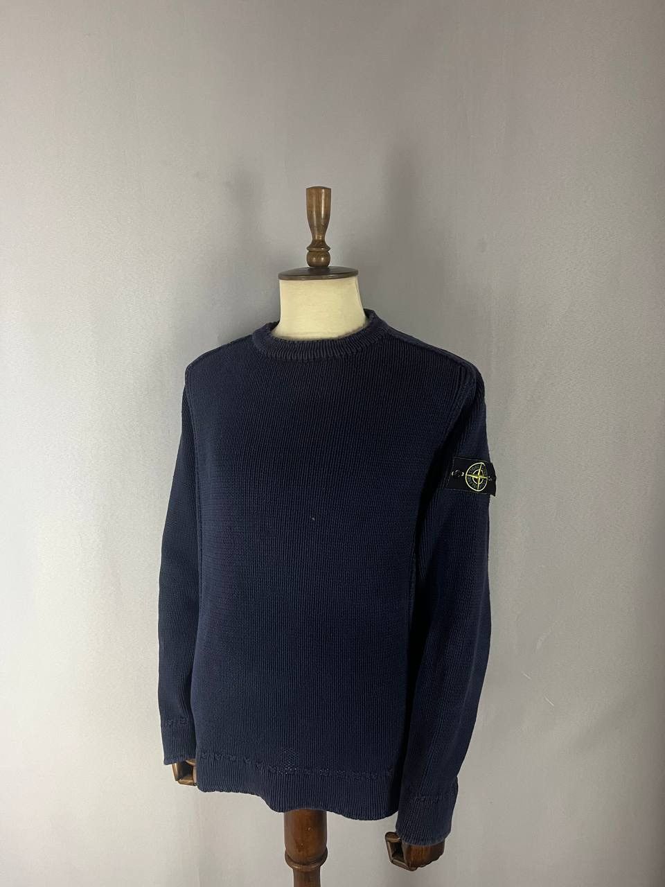 Stone Island Stone Island Heavy Sweater Navy Size US XL / EU 56 / 4 - 1 Thumbnail