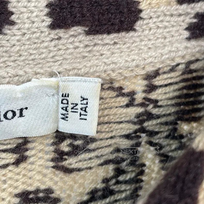 Dior Dior Leopard-print cashmere sweater Size XS / US 0-2 / IT 36-38 - 5 Thumbnail
