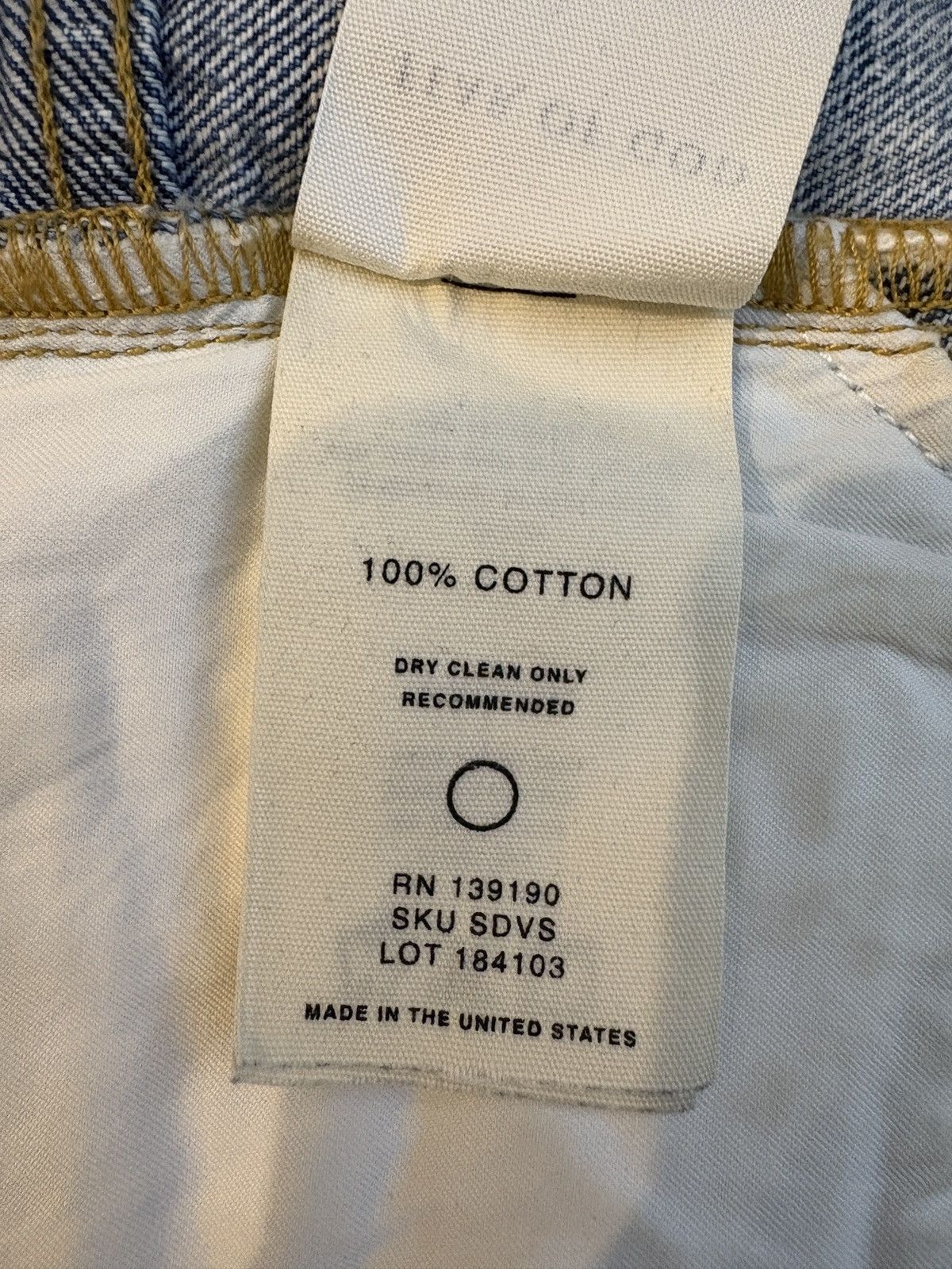 Fear of God 5th collection denim short Size US 31 - 9 Thumbnail