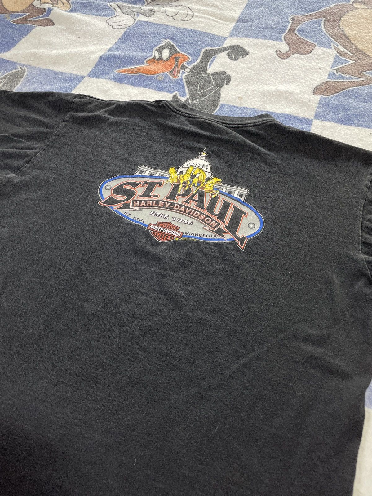 Harley Davidson Vintage Harley tee Size US XL / EU 56 / 4 - 4 Thumbnail