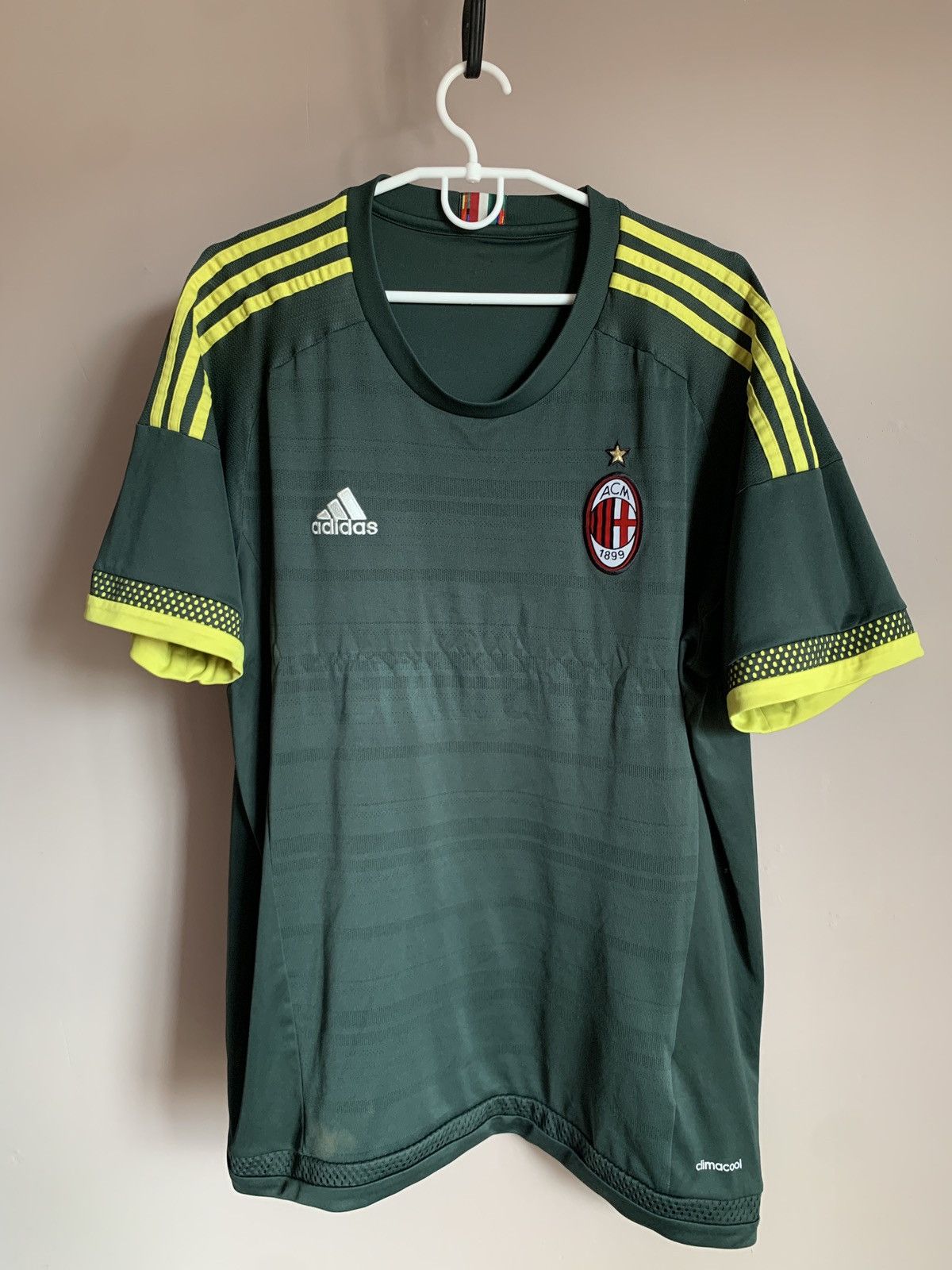 Adidas AC Milan Third Football Shirt Adidas Soccer Jersey Size XL Size US XL / EU 56 / 4 - 1 Thumbnail