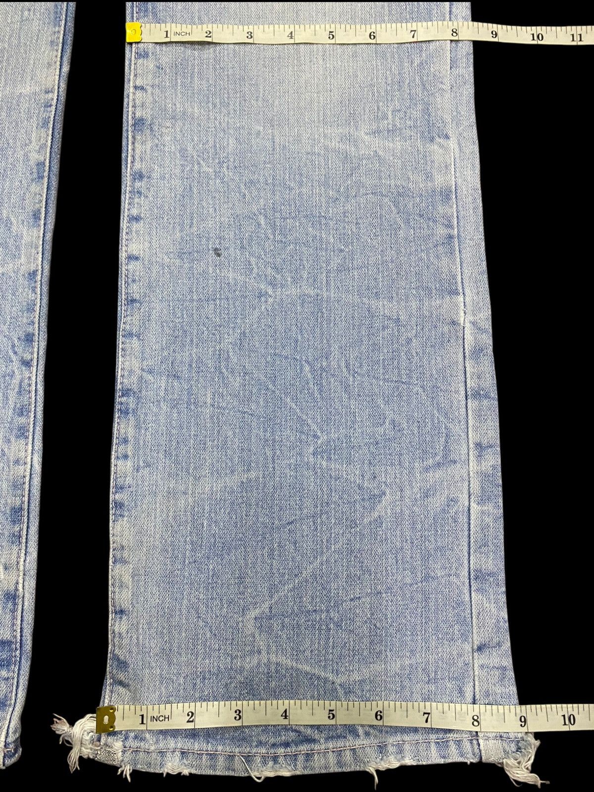 Japanese Brand Vintage Japanese Brands Faded Thunder Bootcut Jeans Size US 31 - 14 Thumbnail