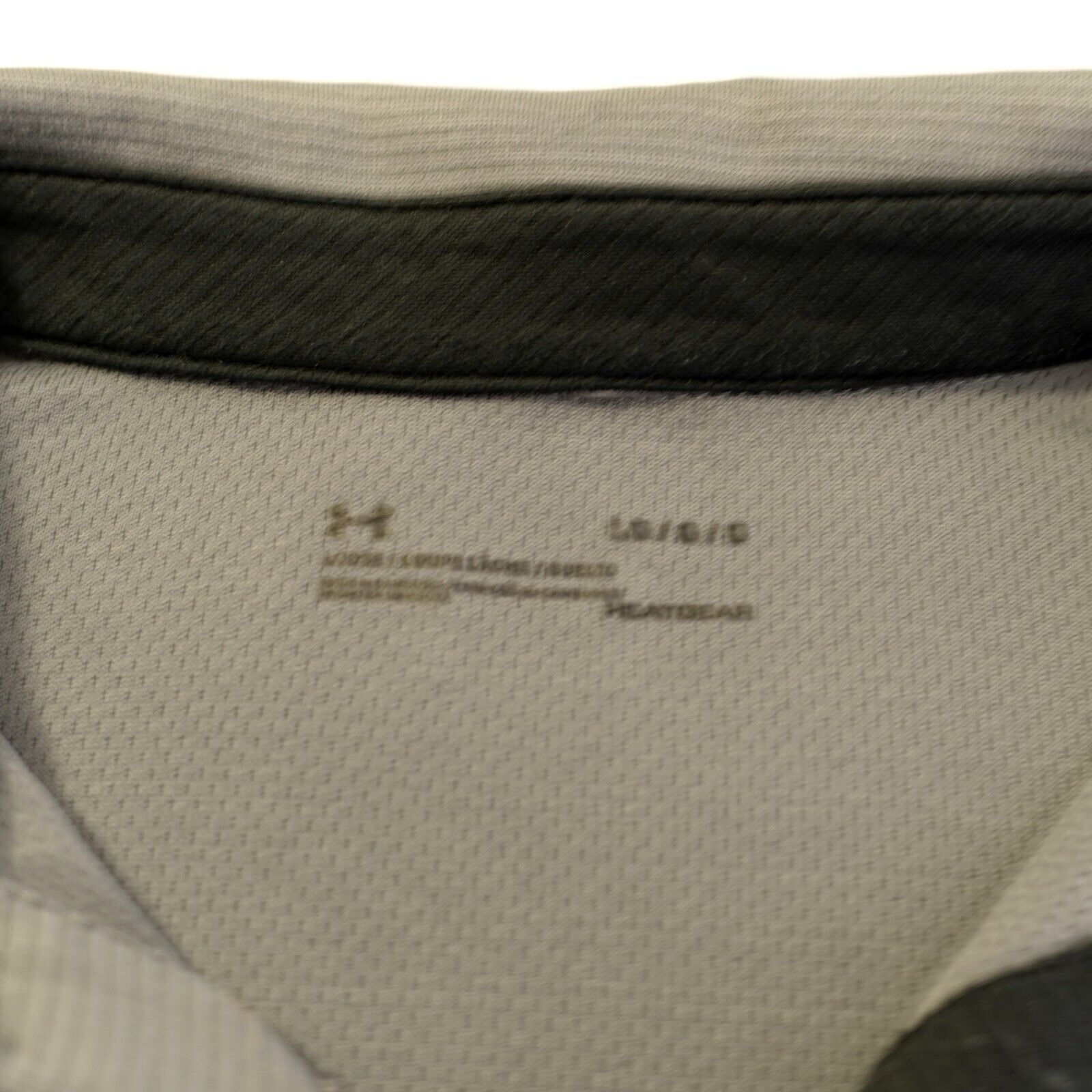 Under Armour Under Armour Heatgear Gray Large Ribbed Silk Collared Polo S Size US L / EU 52-54 / 3 - 9 Thumbnail