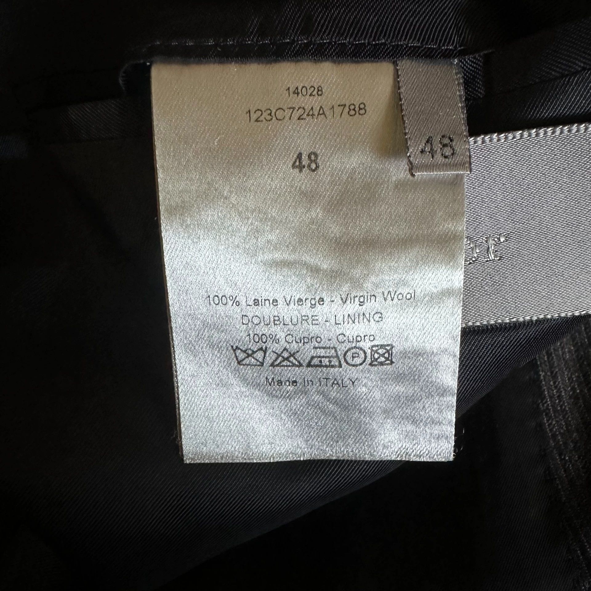 Dior dior brown wool suit set for men Size US M / EU 48-50 / 2 - 8 Thumbnail