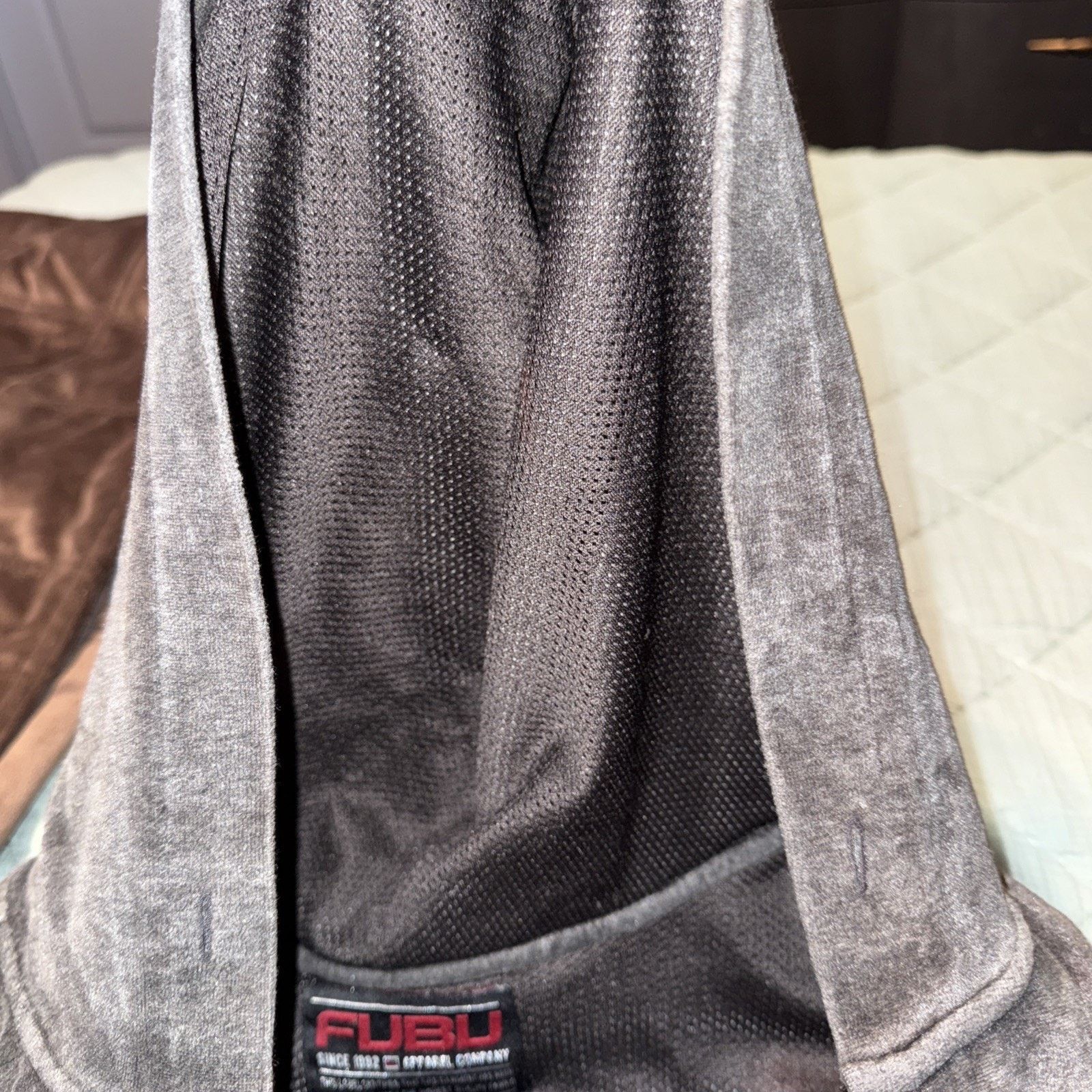 Fubu FUBU Vintage Velour Jacket Men’s Size XL Hip Hop Y2K Hoodie Size US XL / EU 56 / 4 - 15 Thumbnail