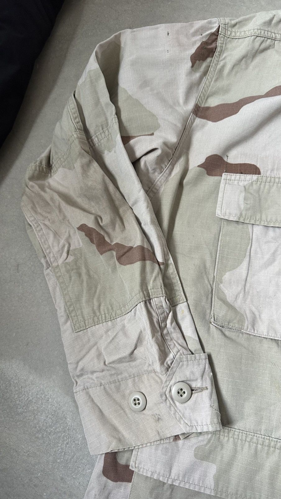 Vintage VINTAGE DESERT CAMO JACKET Size US L / EU 52-54 / 3 - 8 Thumbnail
