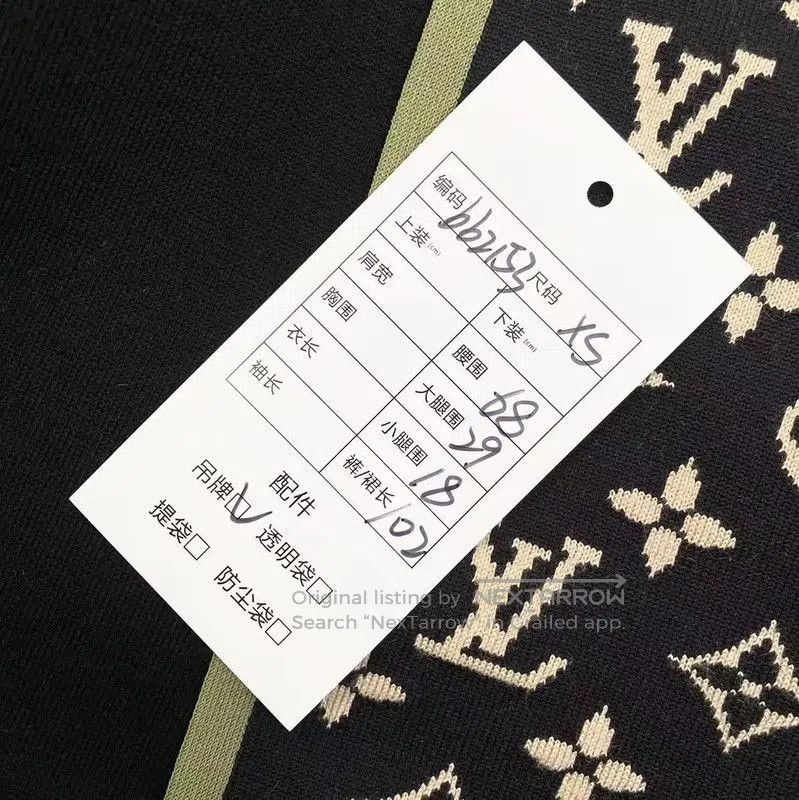 Louis Vuitton Louis Vuitton Multicolor Wool Women's Casual Pants . Size 22" - 8 Thumbnail