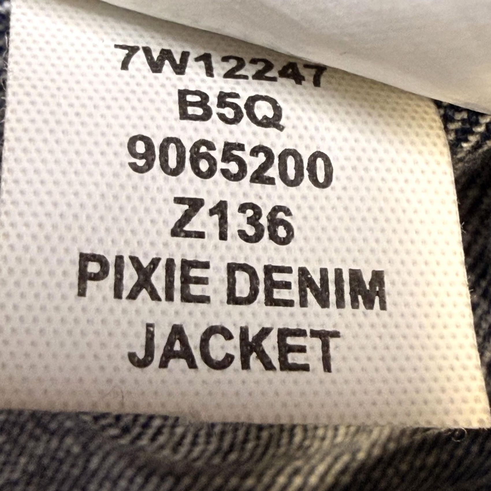 Lucky Brand Lucky Brand Pixie Denim Jacket Womens Medium Blue Jean Button Front Pockets Size 32" / US 10 / IT 46 - 7 Thumbnail