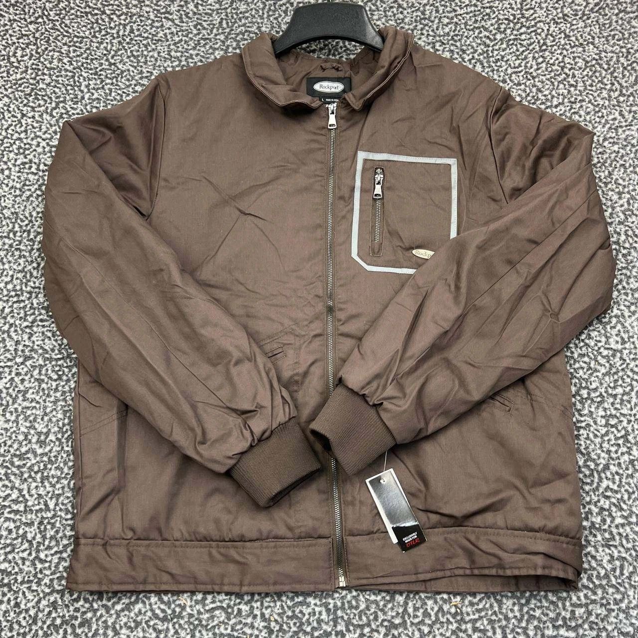 Rockport Rockport Jacket Men Full Zip Long Sleeve Pocket Work L Size US L / EU 52-54 / 3 - 1 Thumbnail