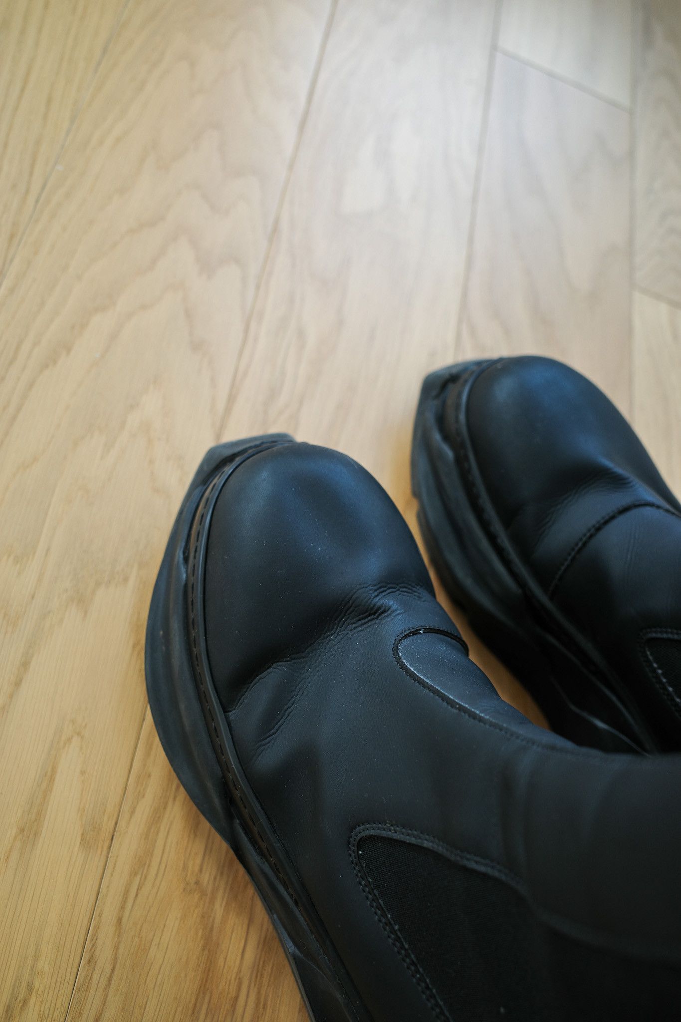 Rick Owens Abstract Beetle Boots Size US 9 / EU 42 - 11 Thumbnail