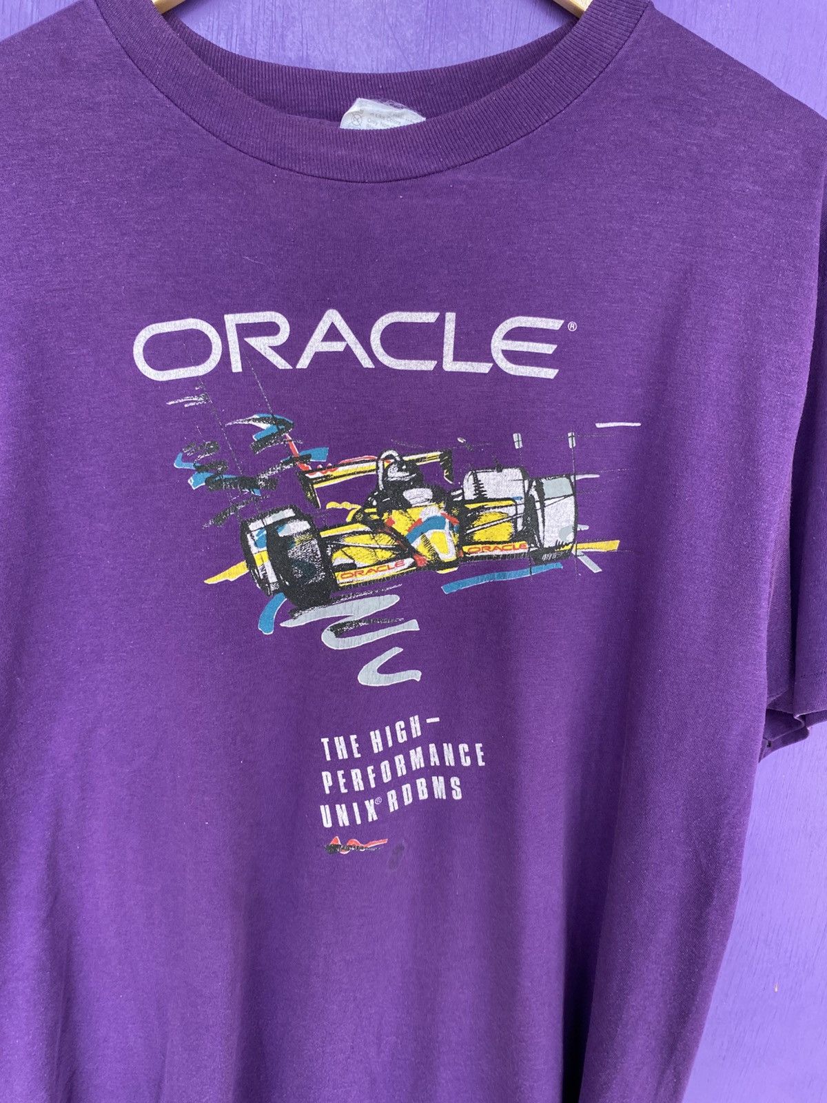 Other Vintage 80s Oracle racing team UNIX t-shirt Size US L / EU 52-54 / 3 - 3 Thumbnail