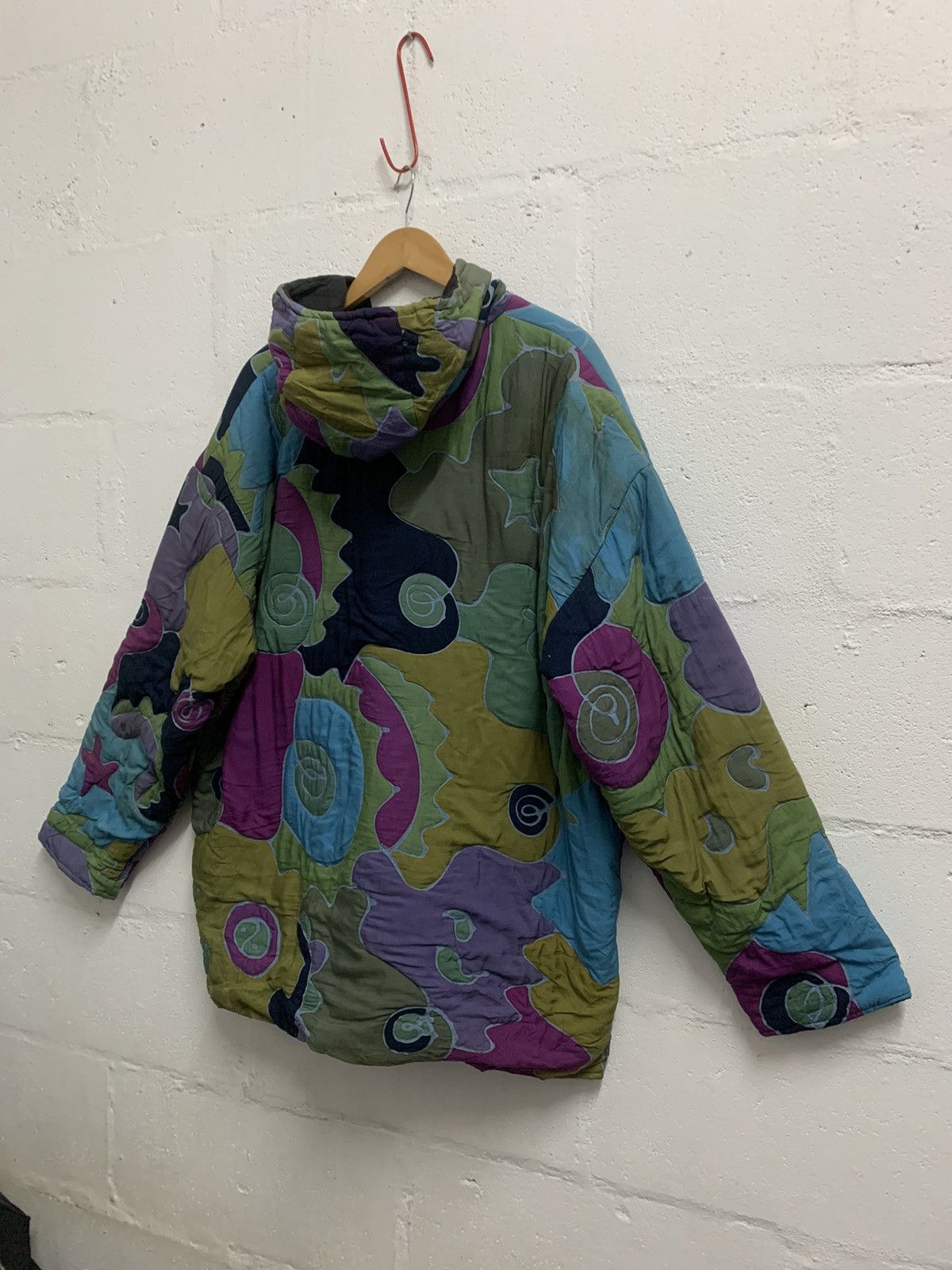 Vintage Vintage Jacket Hoodie Multicolour Size US XXL / EU 58 / 5 - 6 Thumbnail