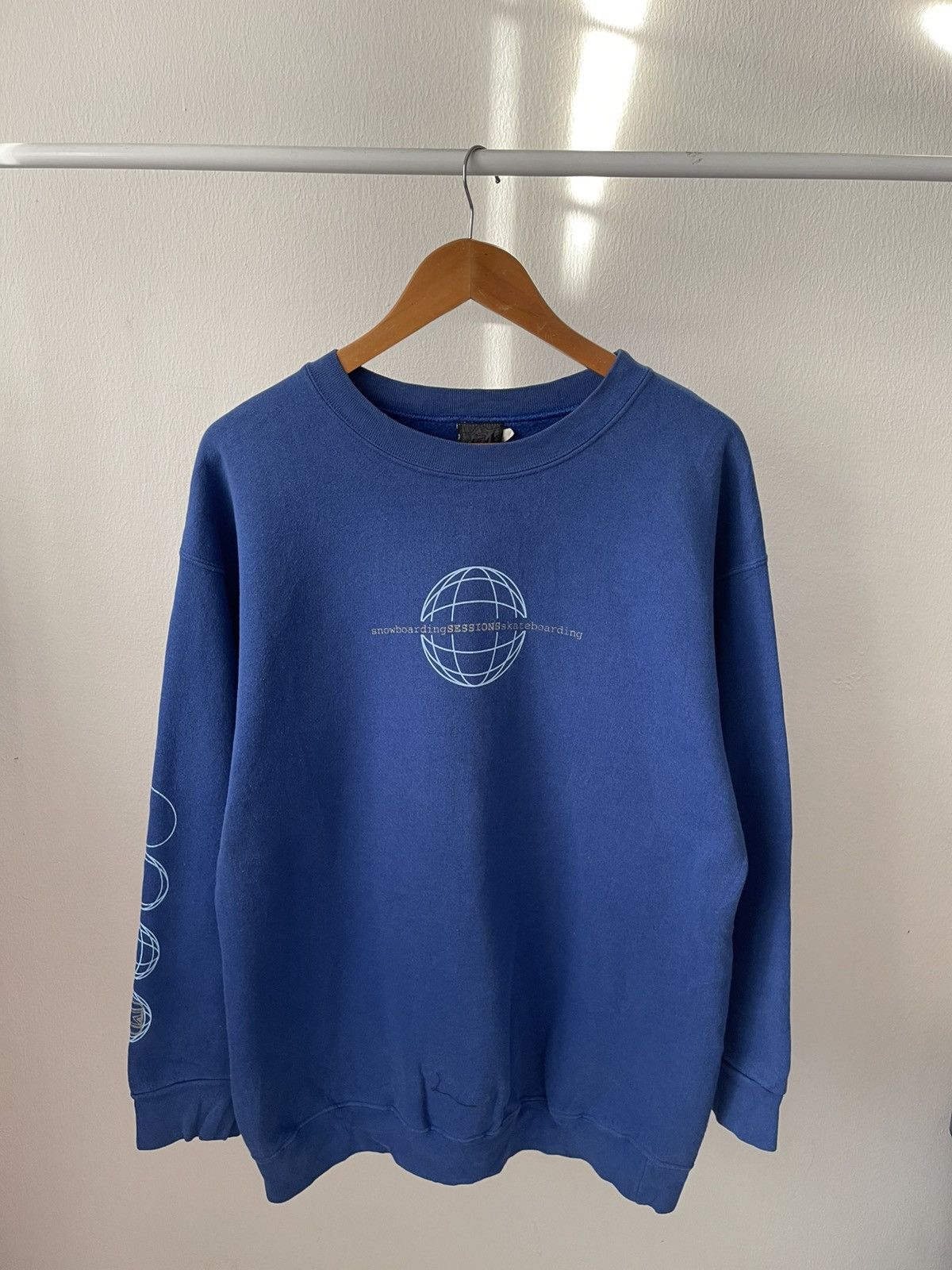 Sessions 90s Sessions Skatebording Sweatshirt Size US L / EU 52-54 / 3 - 3 Thumbnail