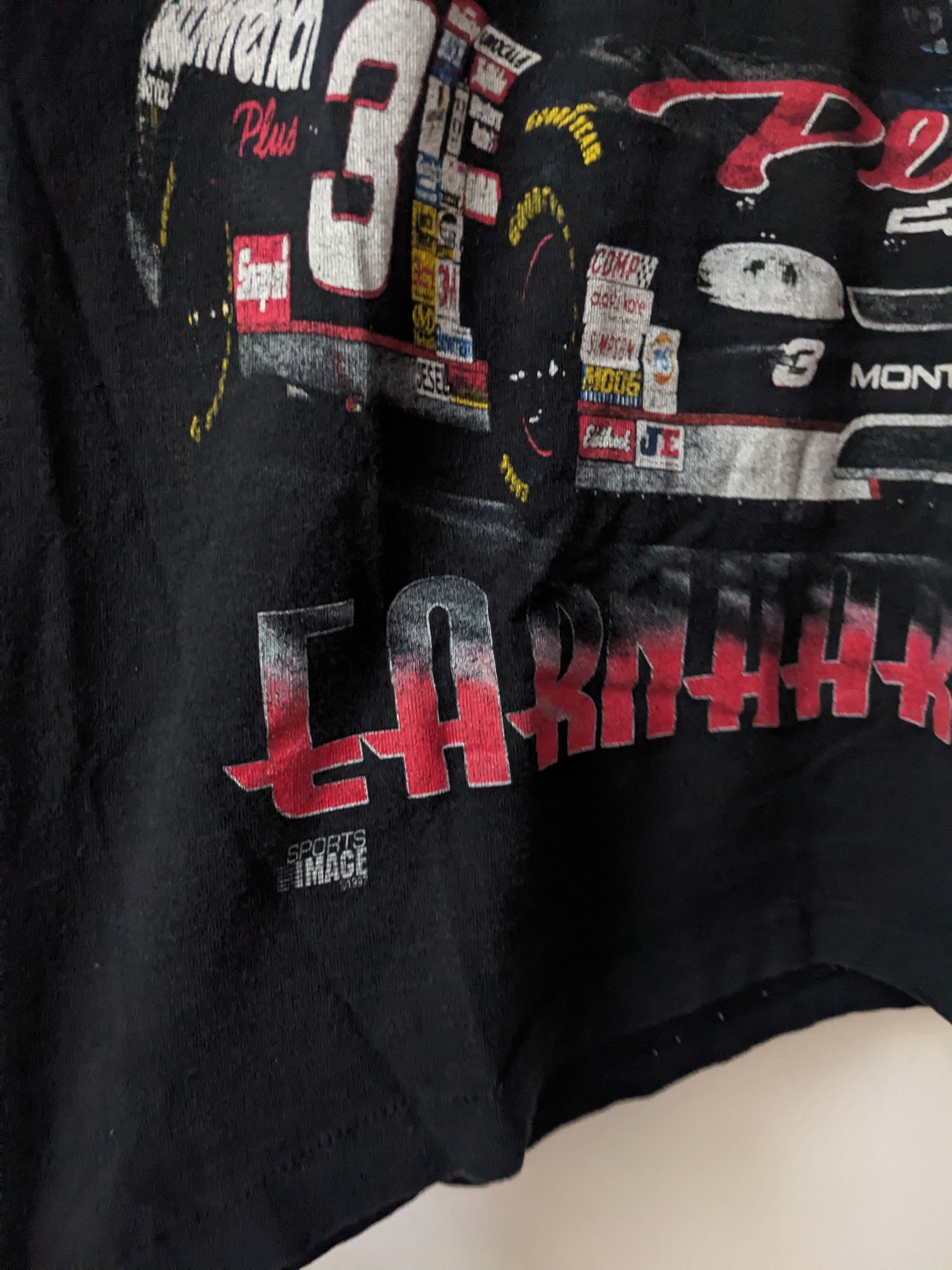 Vintage Vintage Dale Earnhardt Nascar T-shirt Single Stitch L Size US L / EU 52-54 / 3 - 3 Thumbnail