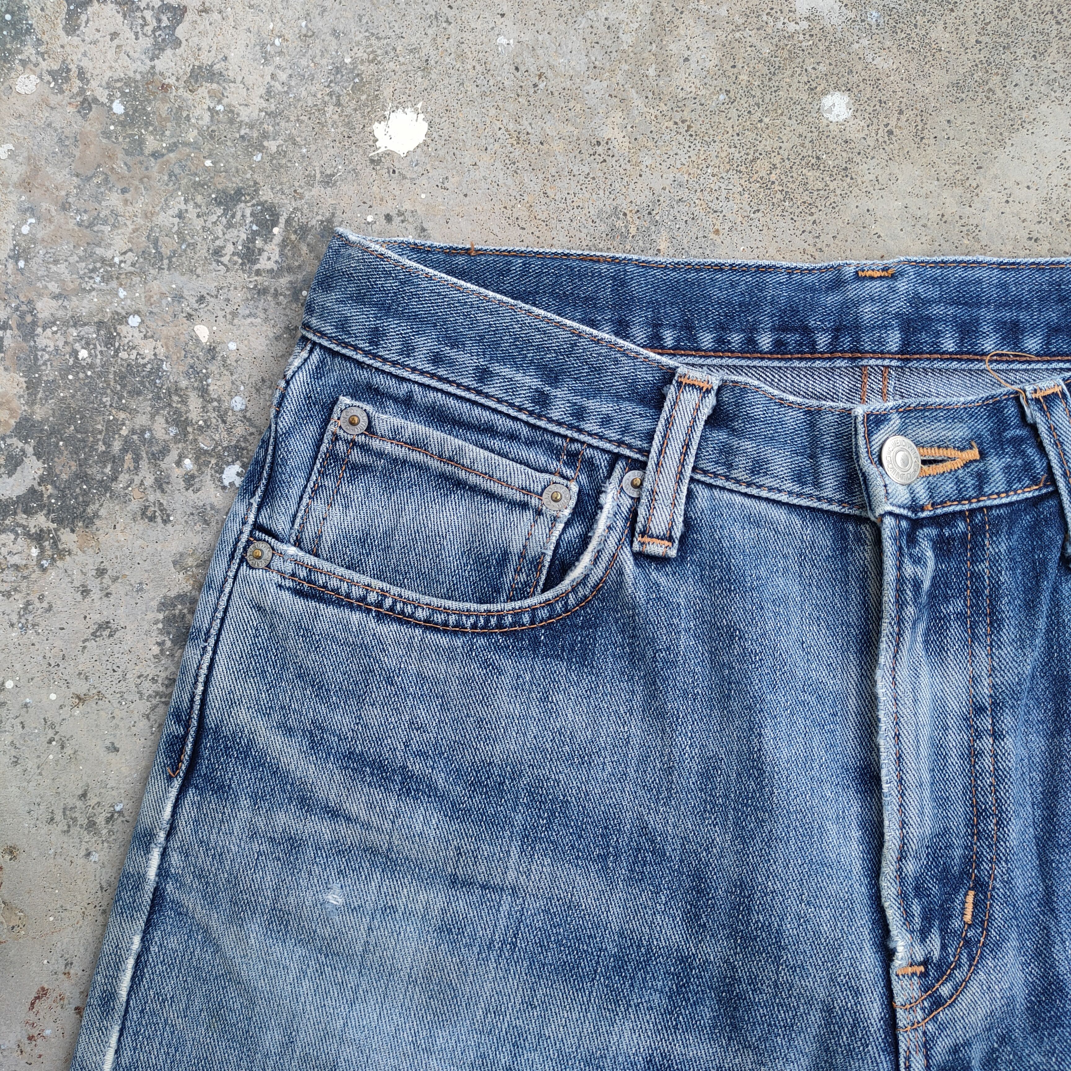 Edwin × Jean × Vintage W31 VINTAGE EDWIN FADED JEANS DENIM PANTS Size US 31 - 4 Thumbnail
