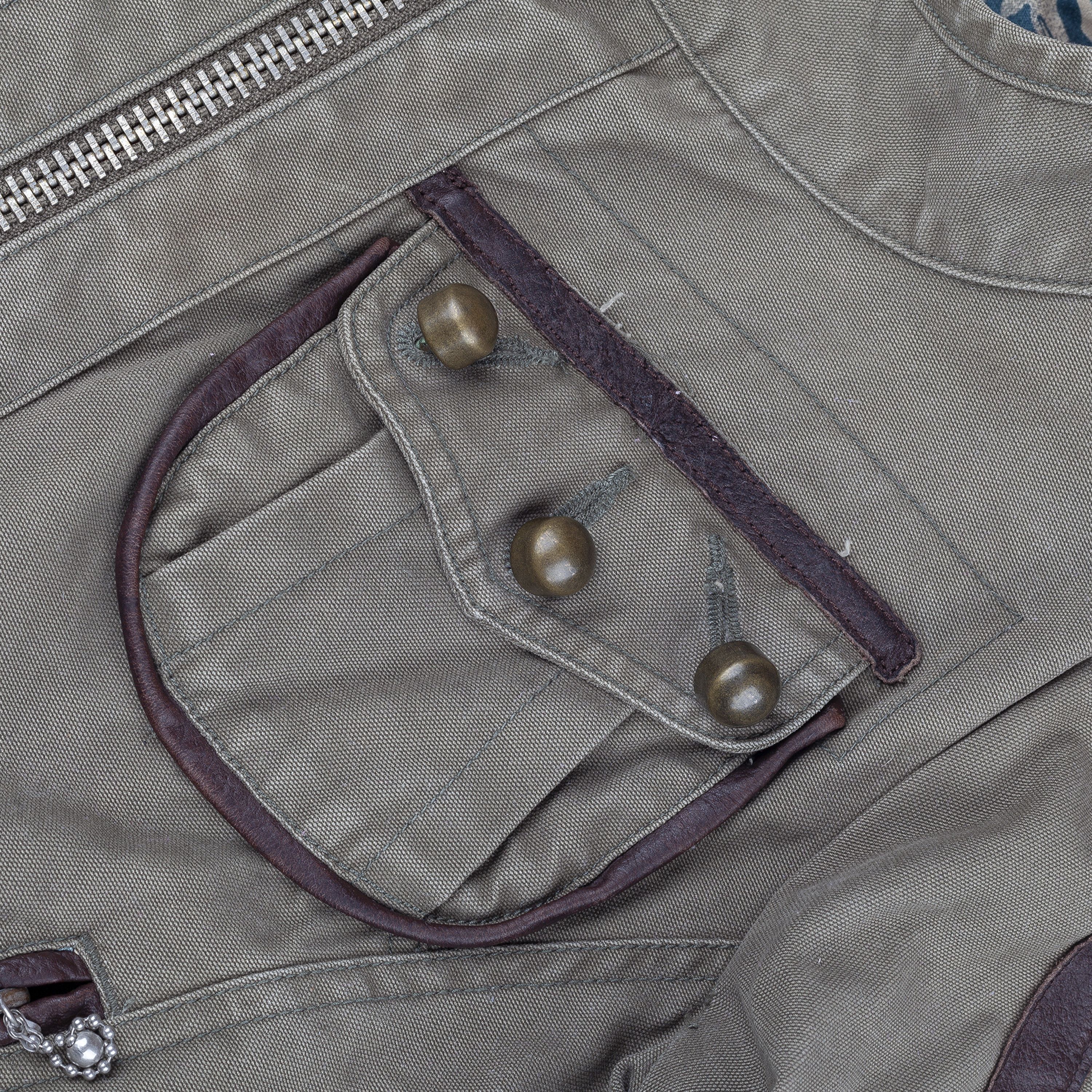 Diesel × Diesel Black Gold Diesel Night Riders Olive Brown Vintage Utility Jacket (L) Size L / US 10 / IT 46 - 6 Thumbnail