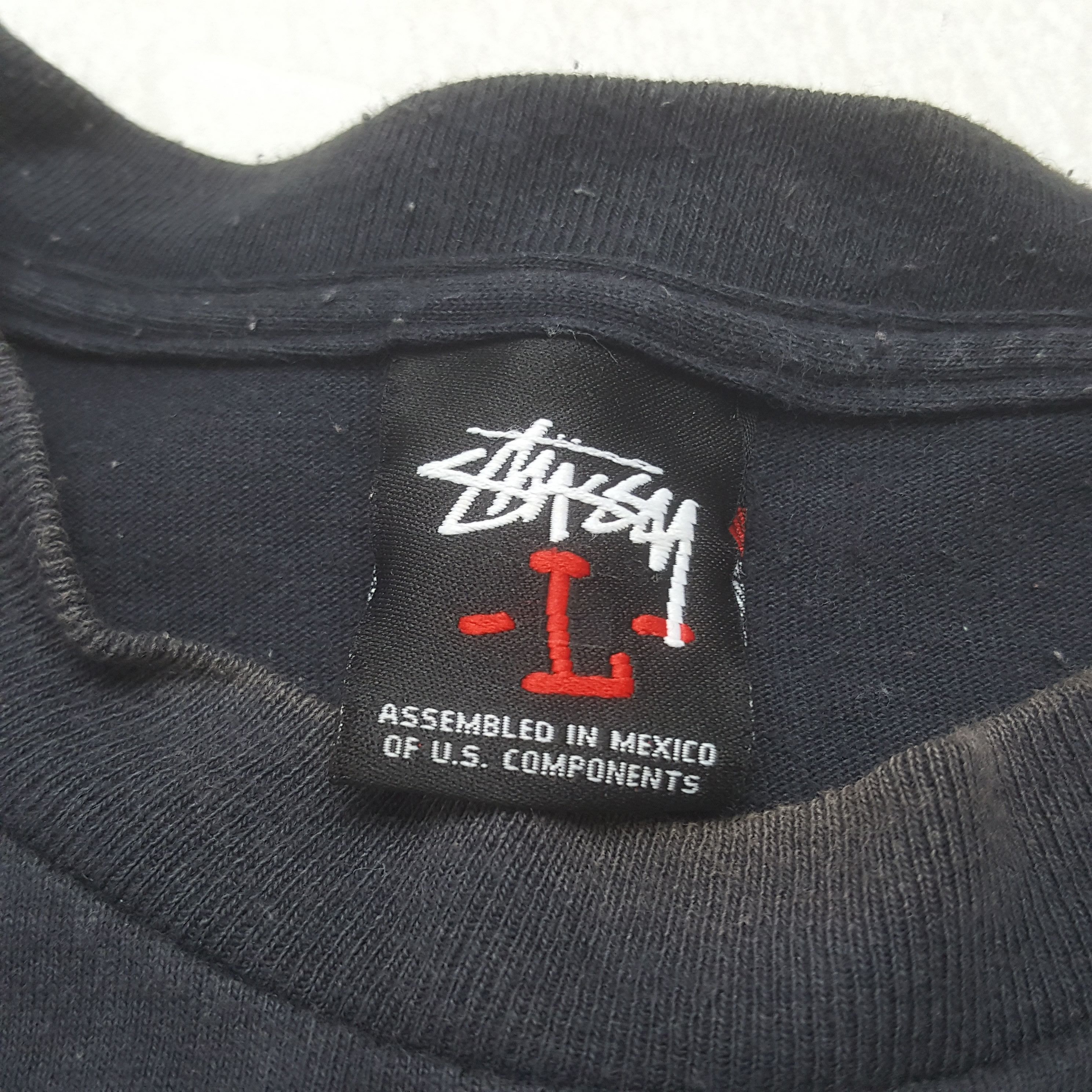 Stussy × Vintage Vintage Stussy Dice New York Tshirt Size US L / EU 52-54 / 3 - 6 Thumbnail