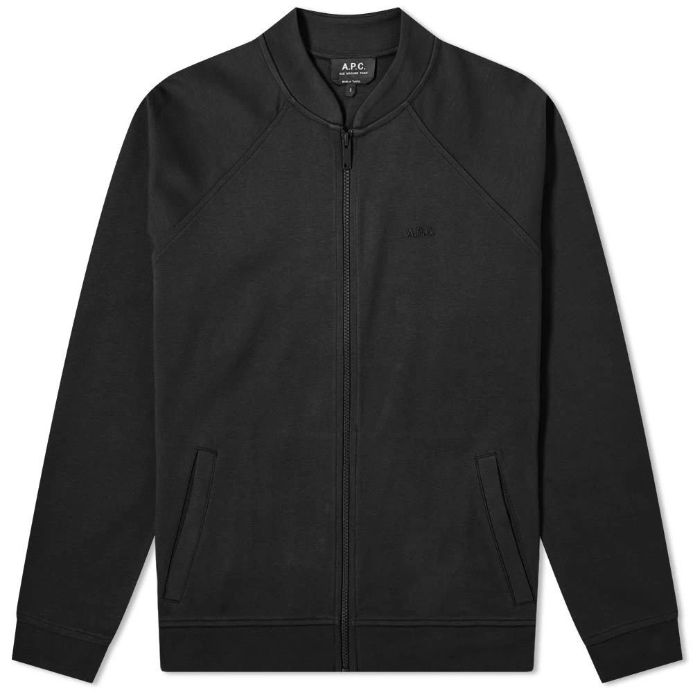 A.P.C. A.P.C. Armand Jersey Bomber Jacket Size US M / EU 48-50 / 2 - 1 Thumbnail