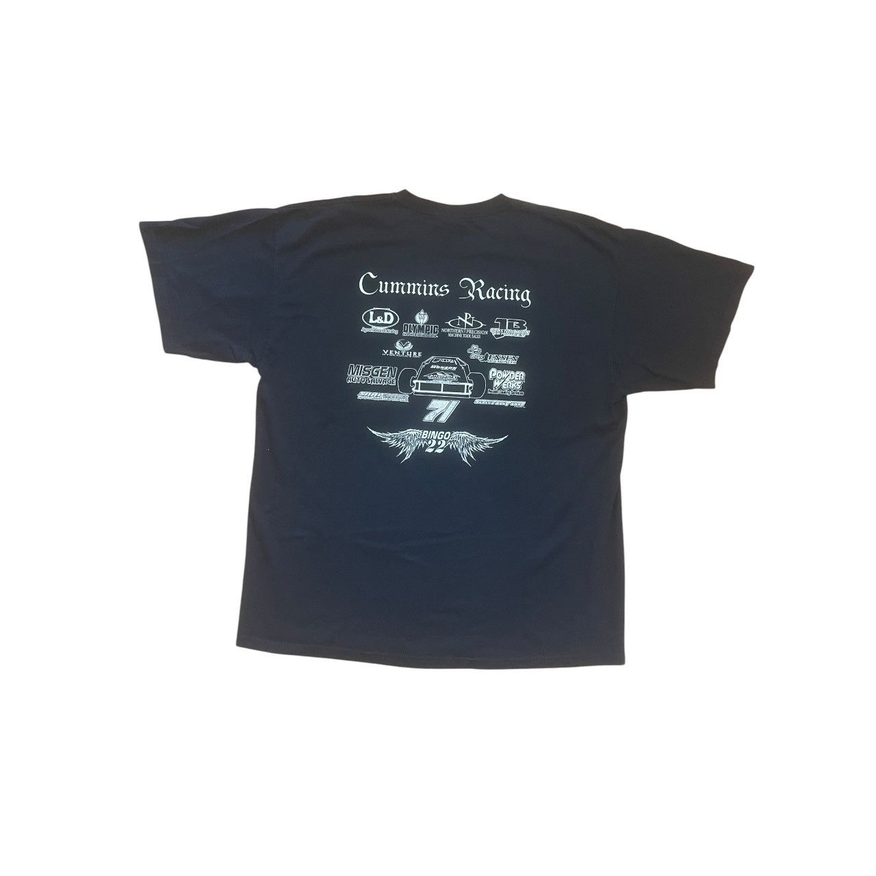 Vintage Vintage Cummins Racing Y2K Black 71 Flame Men Tee Sz XL Size US XL / EU 56 / 4 - 5 Thumbnail