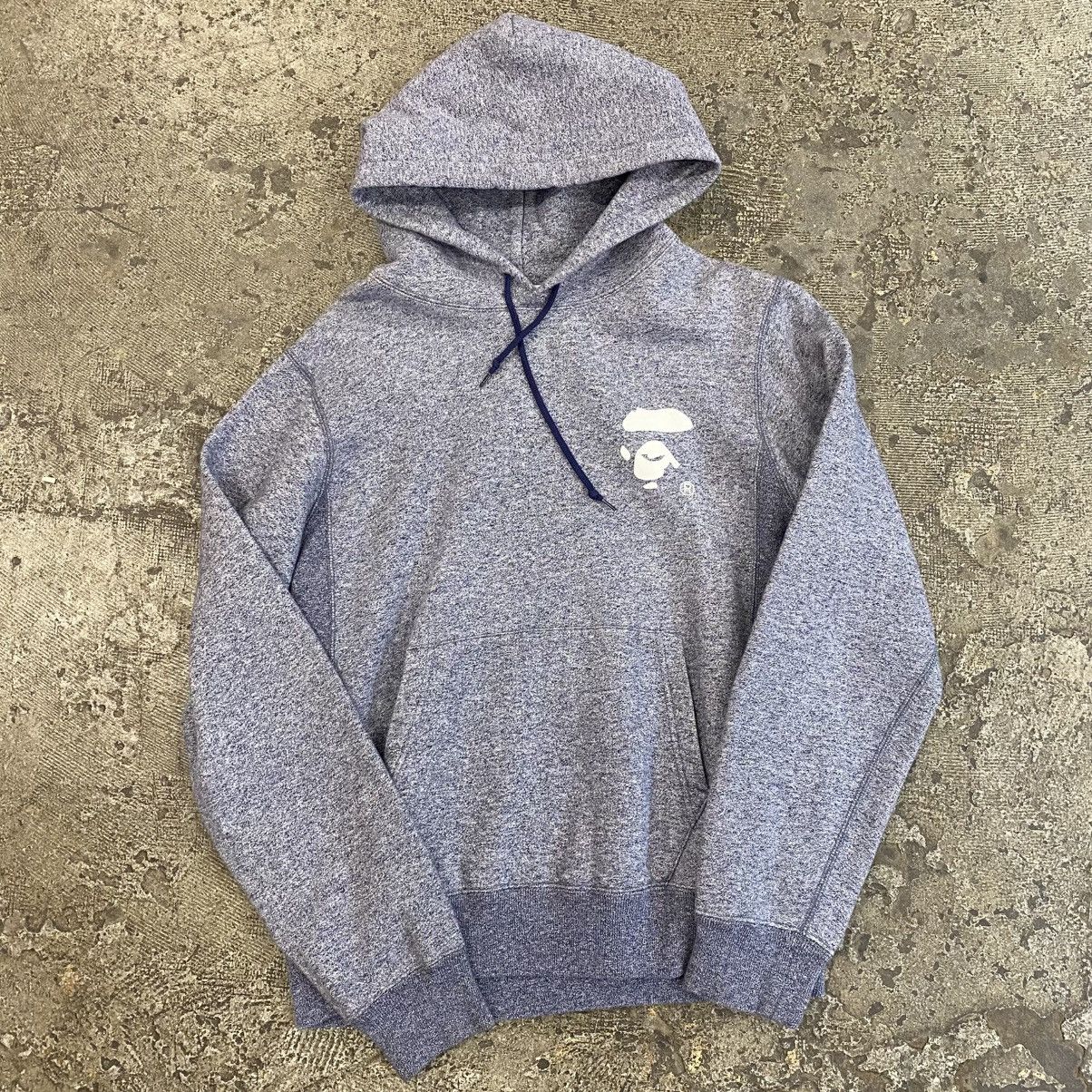 BAPE Blue Small Logo Hoodie