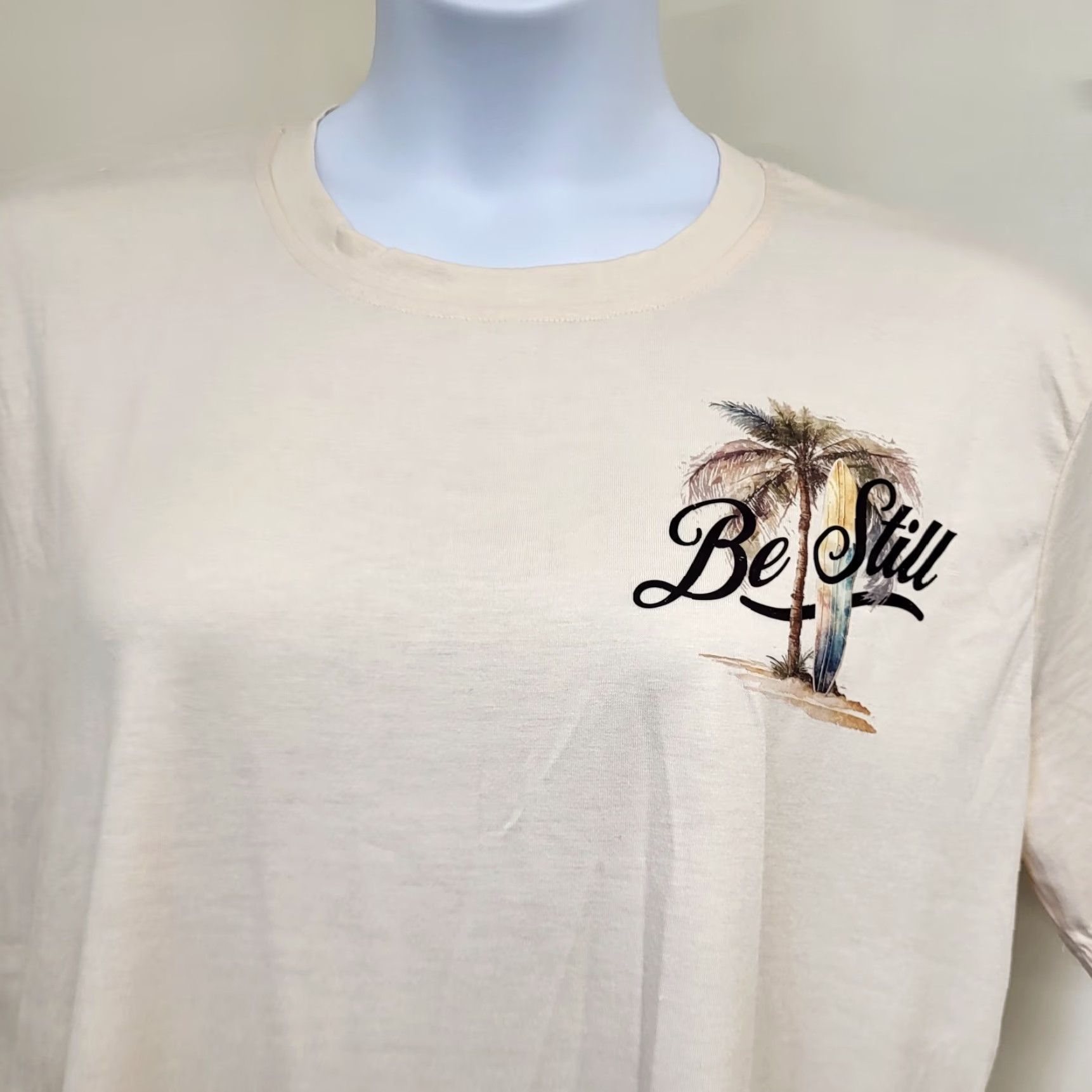 Obey Even The Wind And The Waves Obey Him Tshirt Unbranded Shirt Adult XXL Beige Christian Quotes 90s Theme? Size US XXL / EU 58 / 5 - 4 Thumbnail