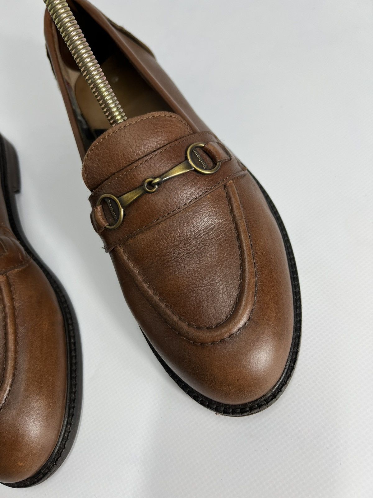 Barbour Vintage streetwear Barbour Leather Loafers Shoes Size UK 7 Size US 8 / EU 41 - 5 Thumbnail