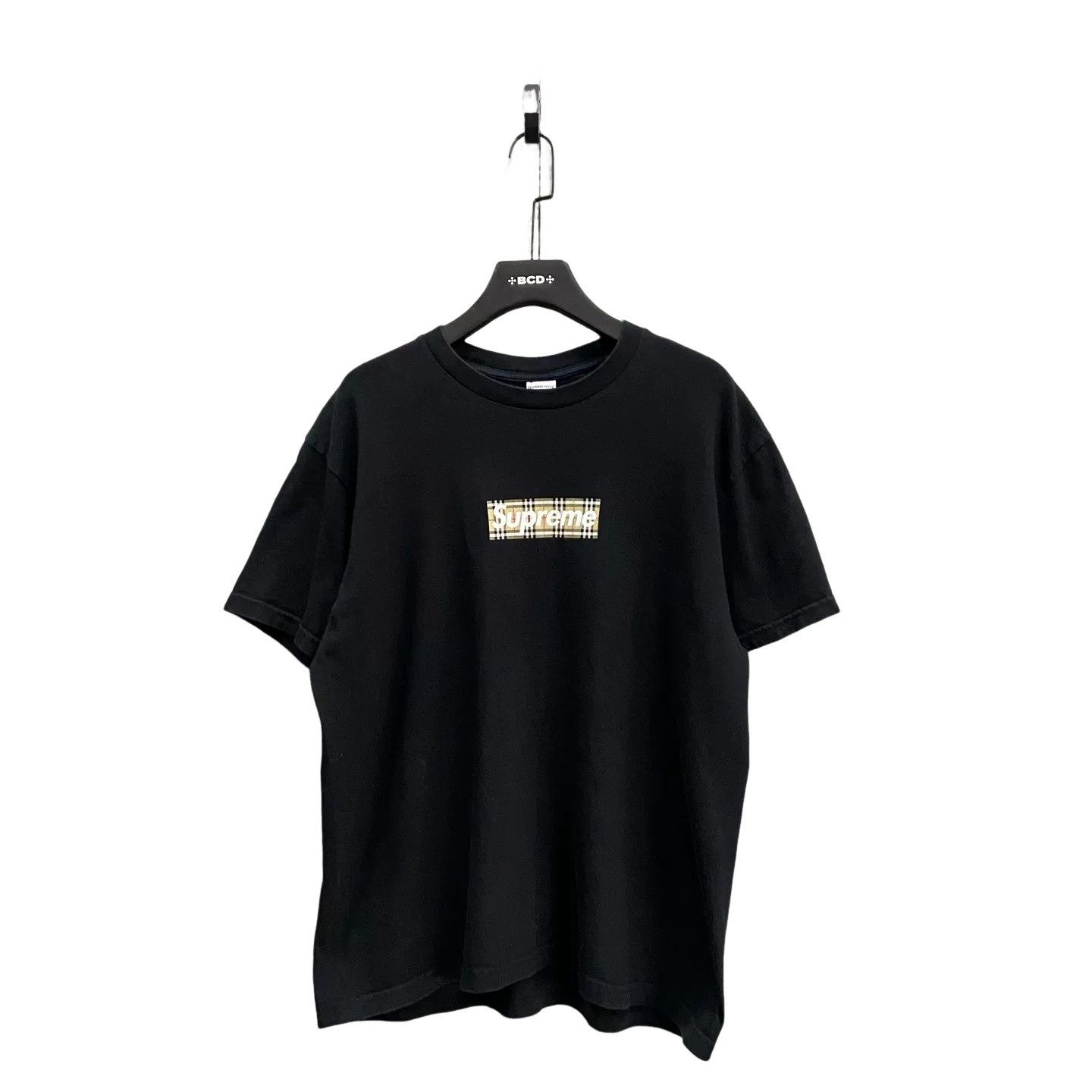 Burberry × Supreme Supreme x Burberry Box Logo Tee Size L Size US L / EU 52-54 / 3 - 1 Thumbnail