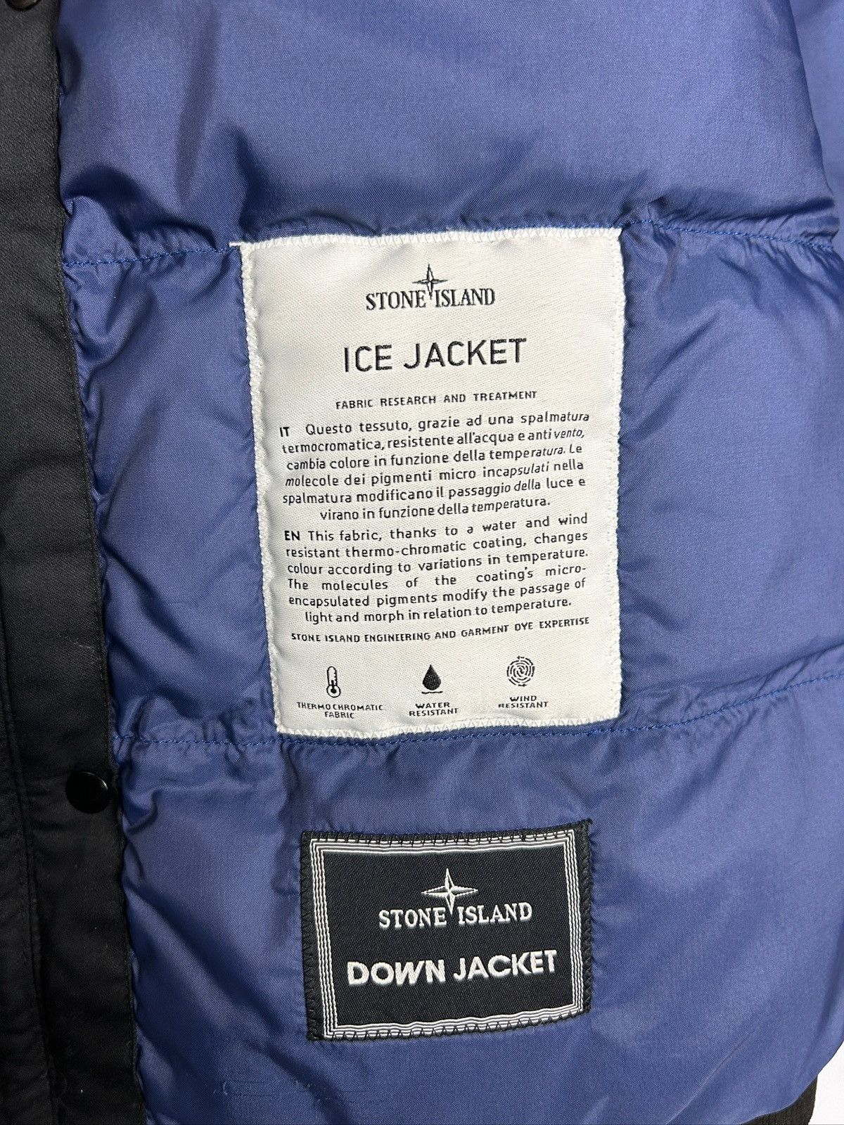 Stone Island Stone Island special process Ice Jacket Size US XL / EU 56 / 4 - 10 Thumbnail