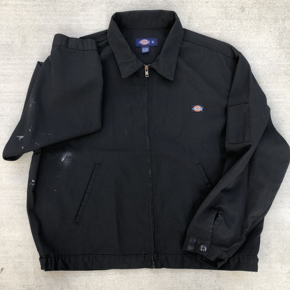 Vintage Dickies Boxy Black Worker Jacket 26x26