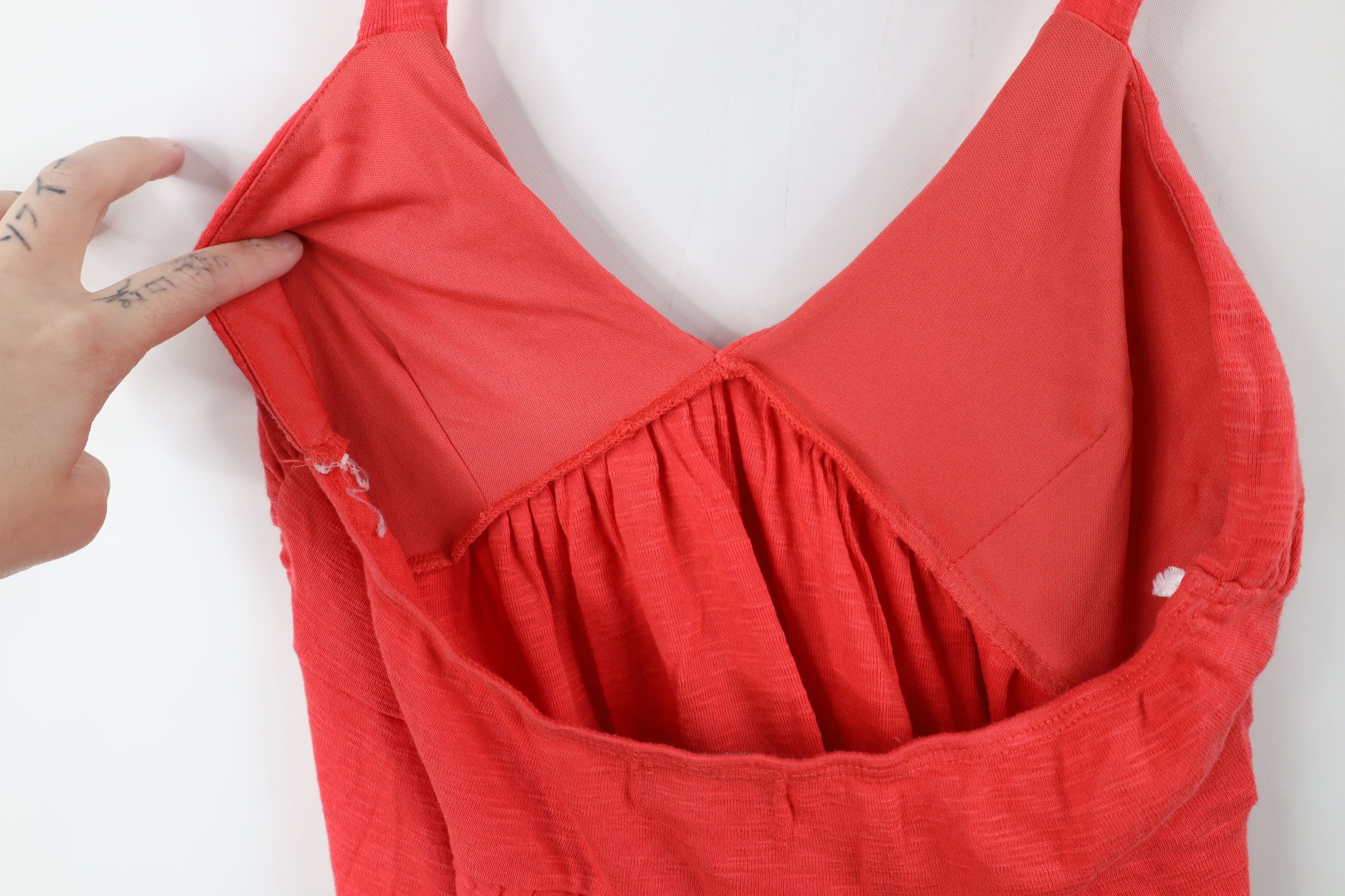 Vintage Vintage 90s Y2K Wet Seal Ruffled Halter Top Knit Shirt Size M / US 6-8 / IT 42-44 - 11 Thumbnail