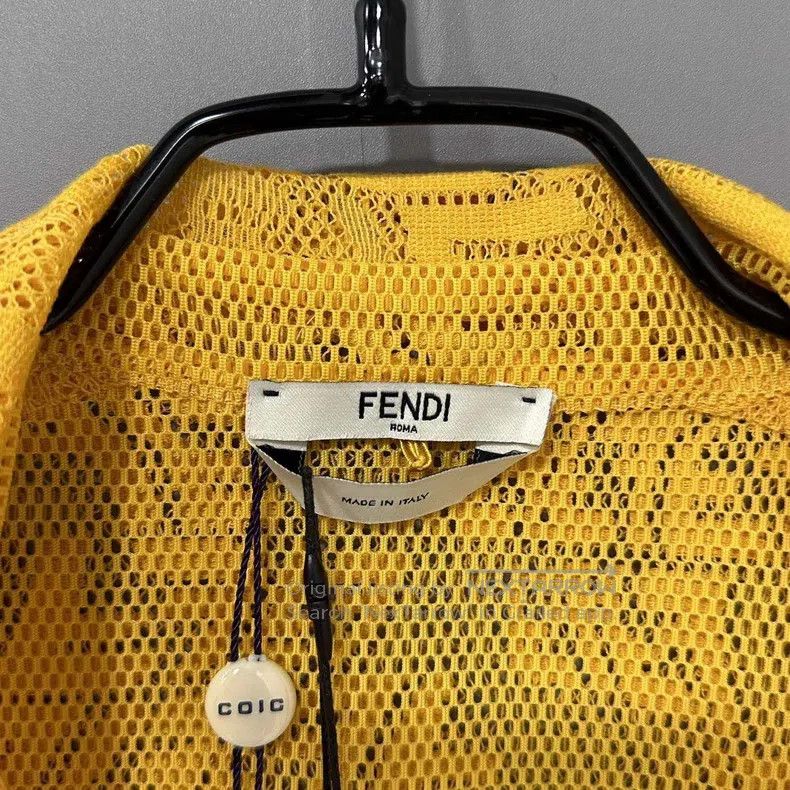 Fendi Fendi Capsule series embossed logo cardigan Size S / US 4 / IT 40 - 4 Thumbnail