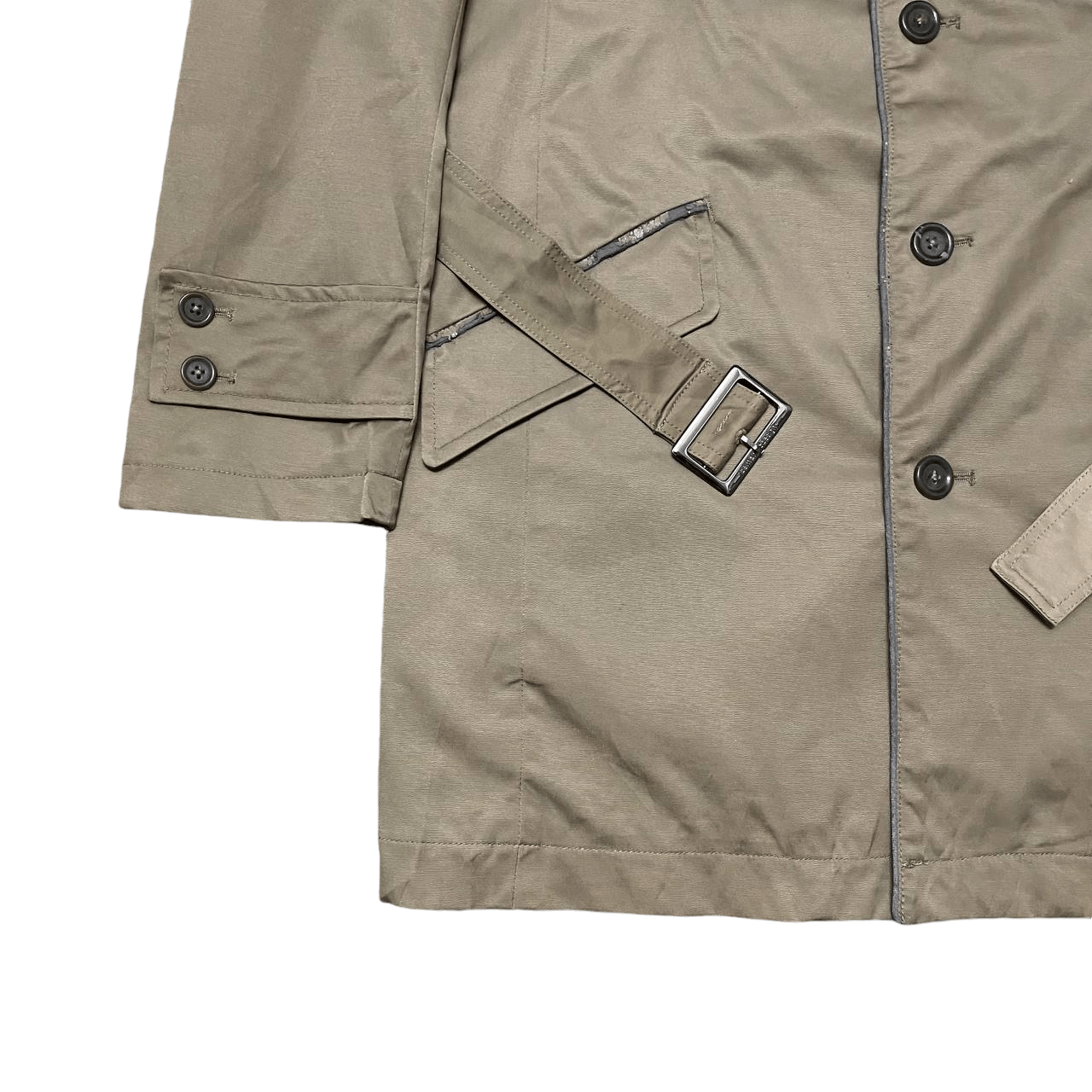 semanticdesign Vintage Semantic Design Trench Coat with Belt Size US L / EU 52-54 / 3 - 3 Thumbnail