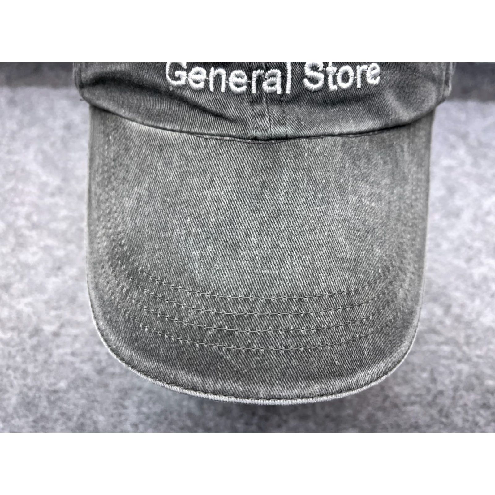 Anvil San & Whit's General Store Hat Cap Strap Back Adult One Size Gray 100% Cotton Size ONE SIZE - 3 Thumbnail