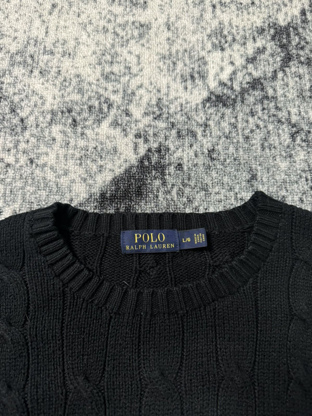 Vintage Vintage Polo Ralph Lauren Sweater Knitwear Red Pony Luxury Size US L / EU 52-54 / 3 - 4 Thumbnail