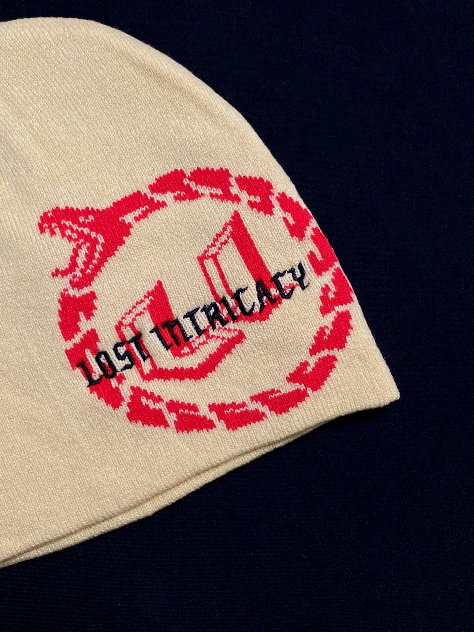 Designer Lost Intricacy Logo Full Circle Snake No Cuff Khaki Beanie Size ONE SIZE - 2 Thumbnail