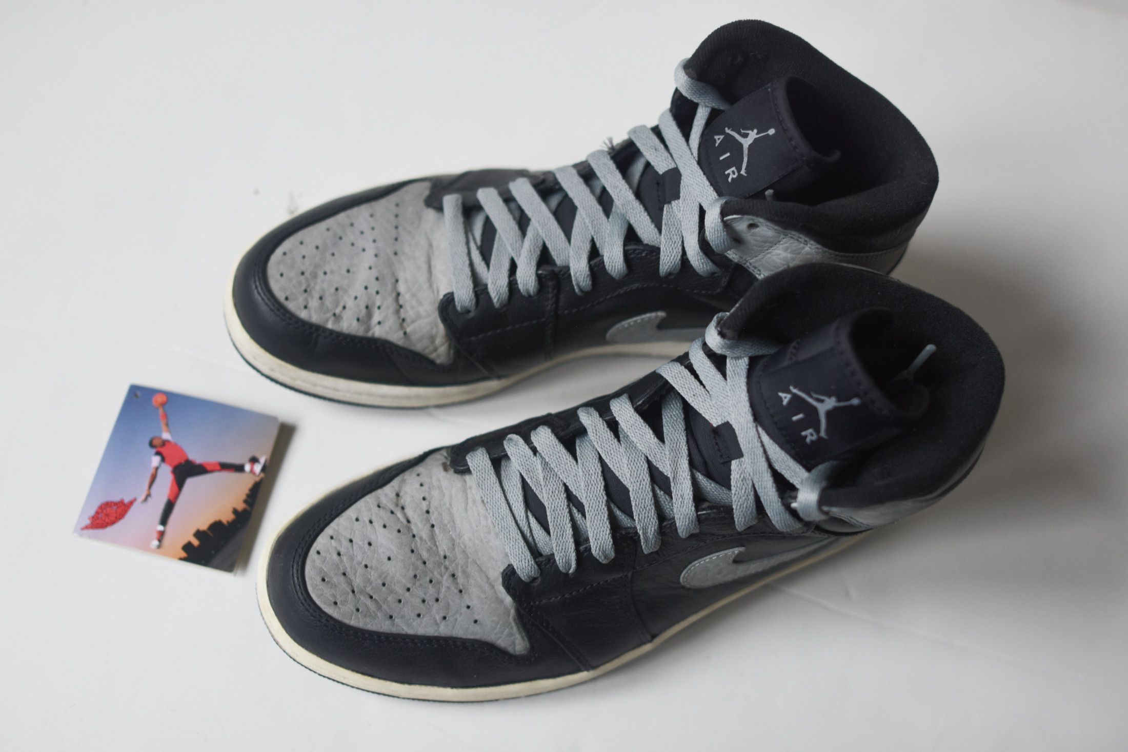 Jordan Brand Air Jordan 1 Retro High "Shadow" 2009 - 10us / 44eu Size US 10 / EU 43 - 6 Thumbnail