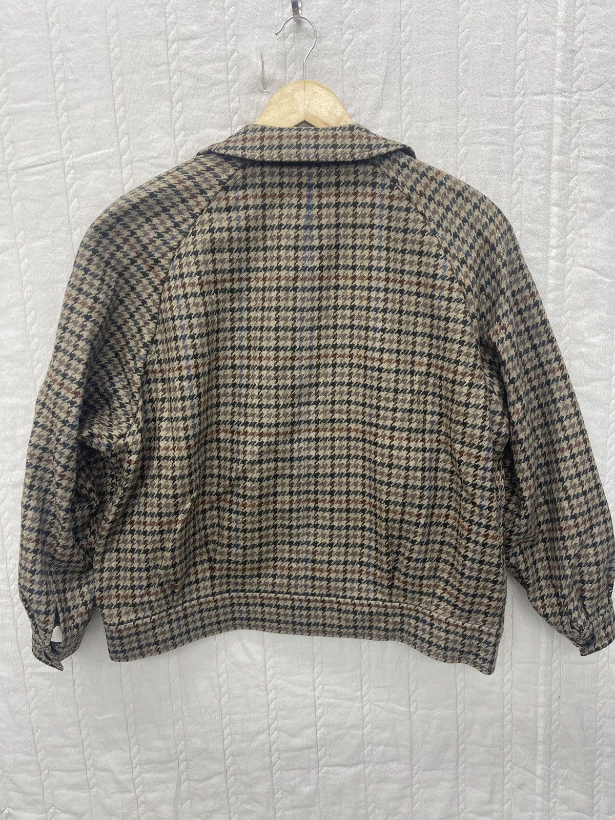 テ*モ様 vtg Burberry wool bomber jacket Thomas Burberry Wool Bomber Jacket Vintage | eBay