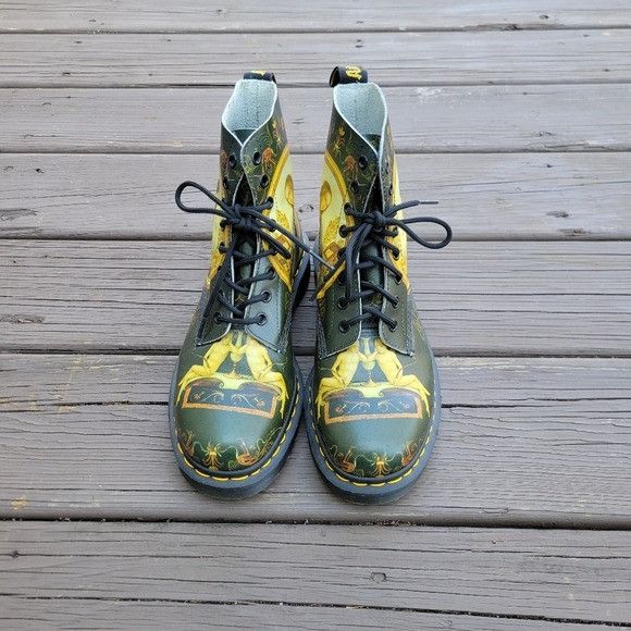 Dr. Martens Dr Martens Giovanni Di Paolo Green Leather Museum Collection Size US 9 / IT 39 - 5 Thumbnail