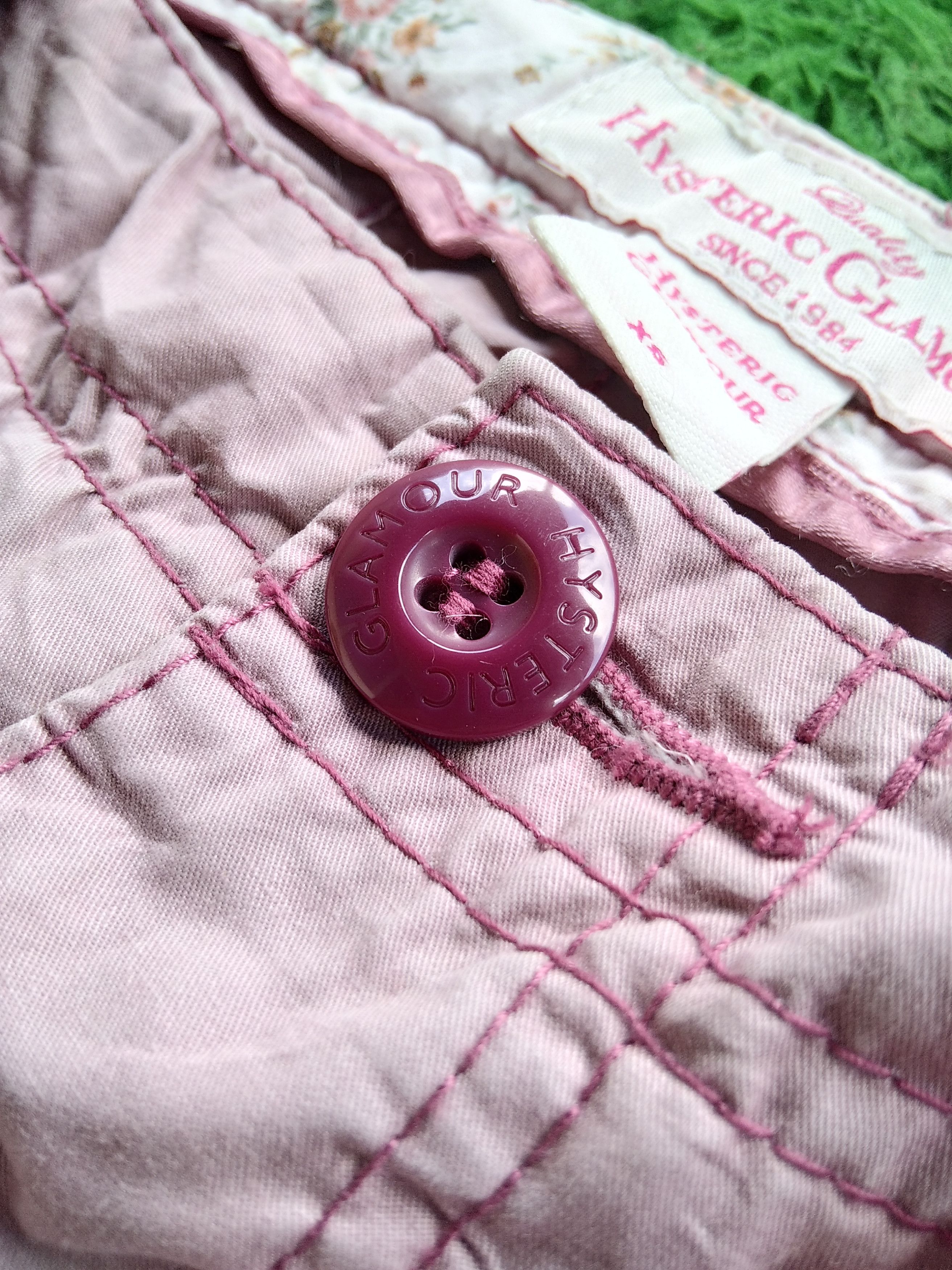 Hysteric Glamour × If Six Was Nine × Japanese Brand Vtg Hysteric Glamour Headquarters Cargo Pants 3/4 Size 29" - 4 Thumbnail