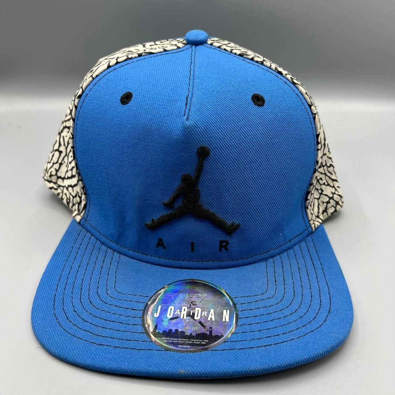 Jordan Brand Air Jordan Hat Men Cement Elephant Jumpman Snap Back Cap Size ONE SIZE - 1 Thumbnail