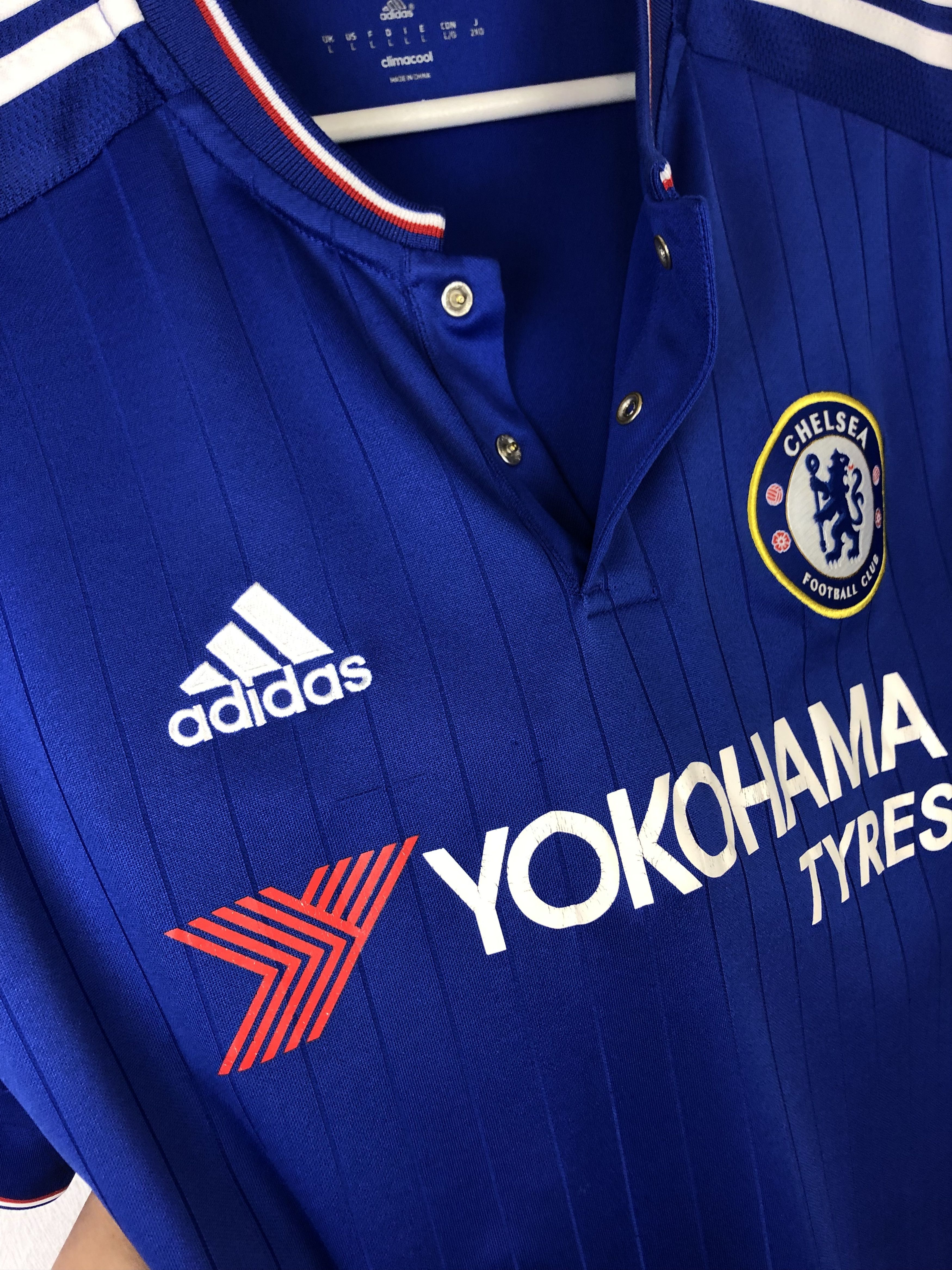 Adidas Chelsea Home football shirt 2015 Soccer Adidas Jersey Size US L / EU 52-54 / 3 - 4 Thumbnail