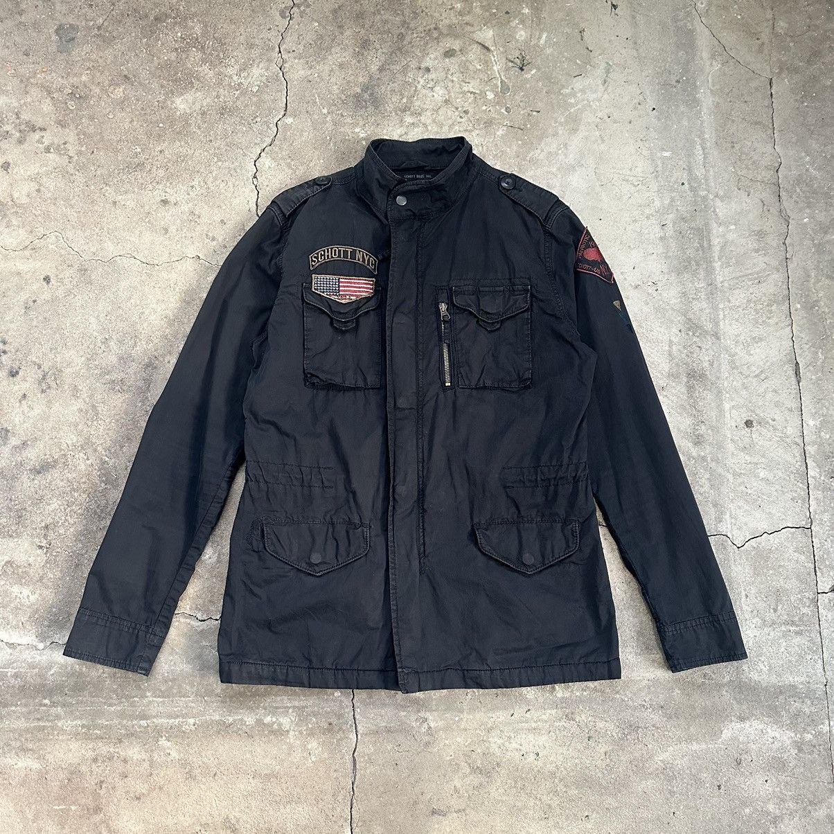 Schott × Vintage Vintage Schott M65 Military Jacket Size US M / EU 48-50 / 2 - 2 Thumbnail