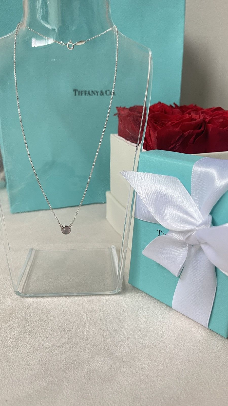 Tiffany & Co. Tiffany & Co. Purple Chalcedony Cabochon Necklace 16” $550 Size ONE SIZE - 11 Thumbnail