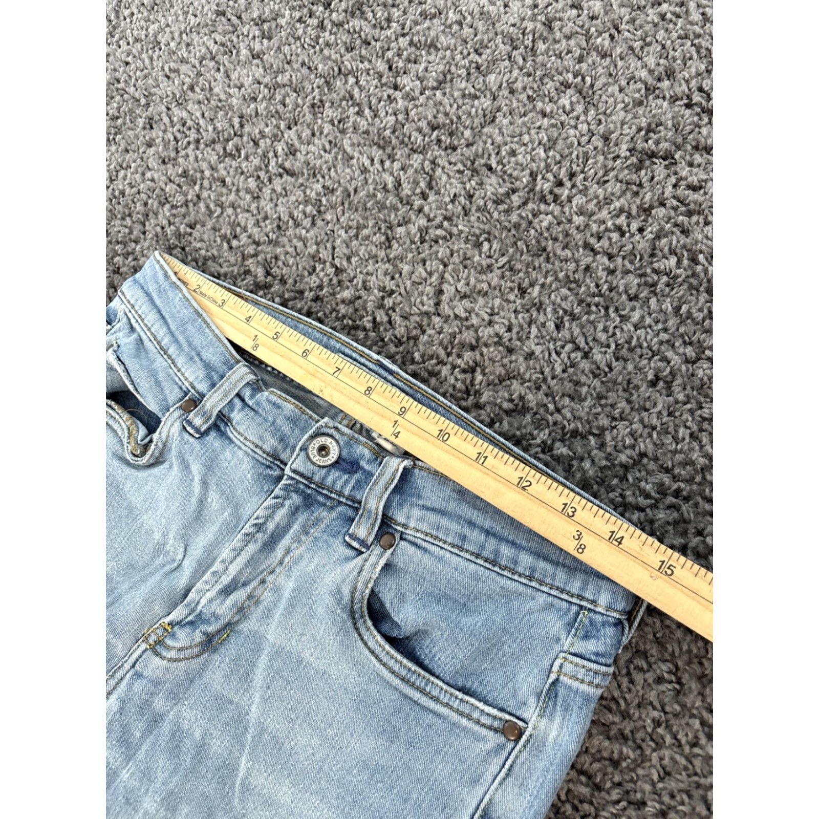 Old Navy VINTAGE Old Navy Jeans Bootcut Womens 28x30 Light Blue Stretch Mid Rise Y2K Size 28" / US 6 / IT 42 - 4 Thumbnail